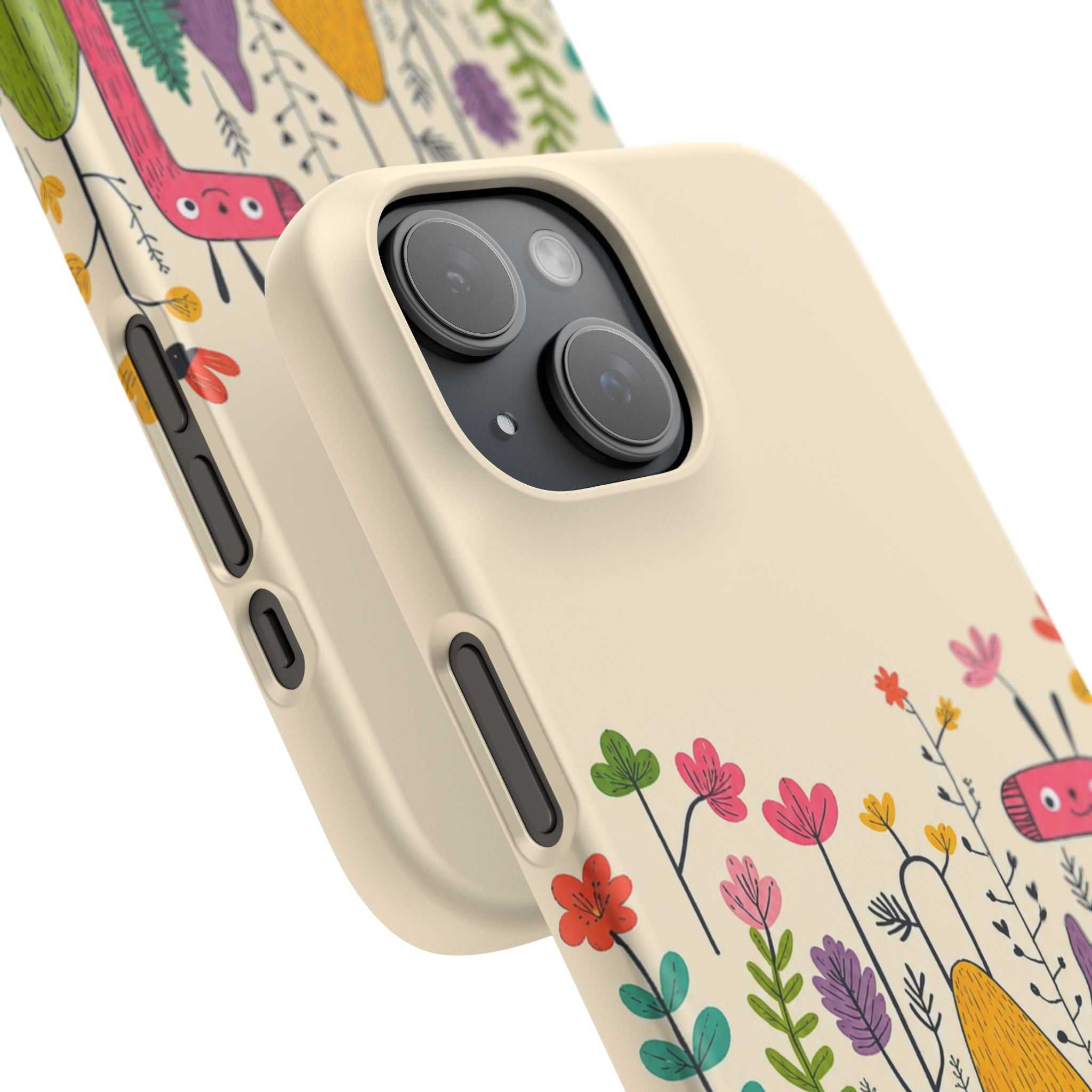 Cute Monster Garden Phone Case