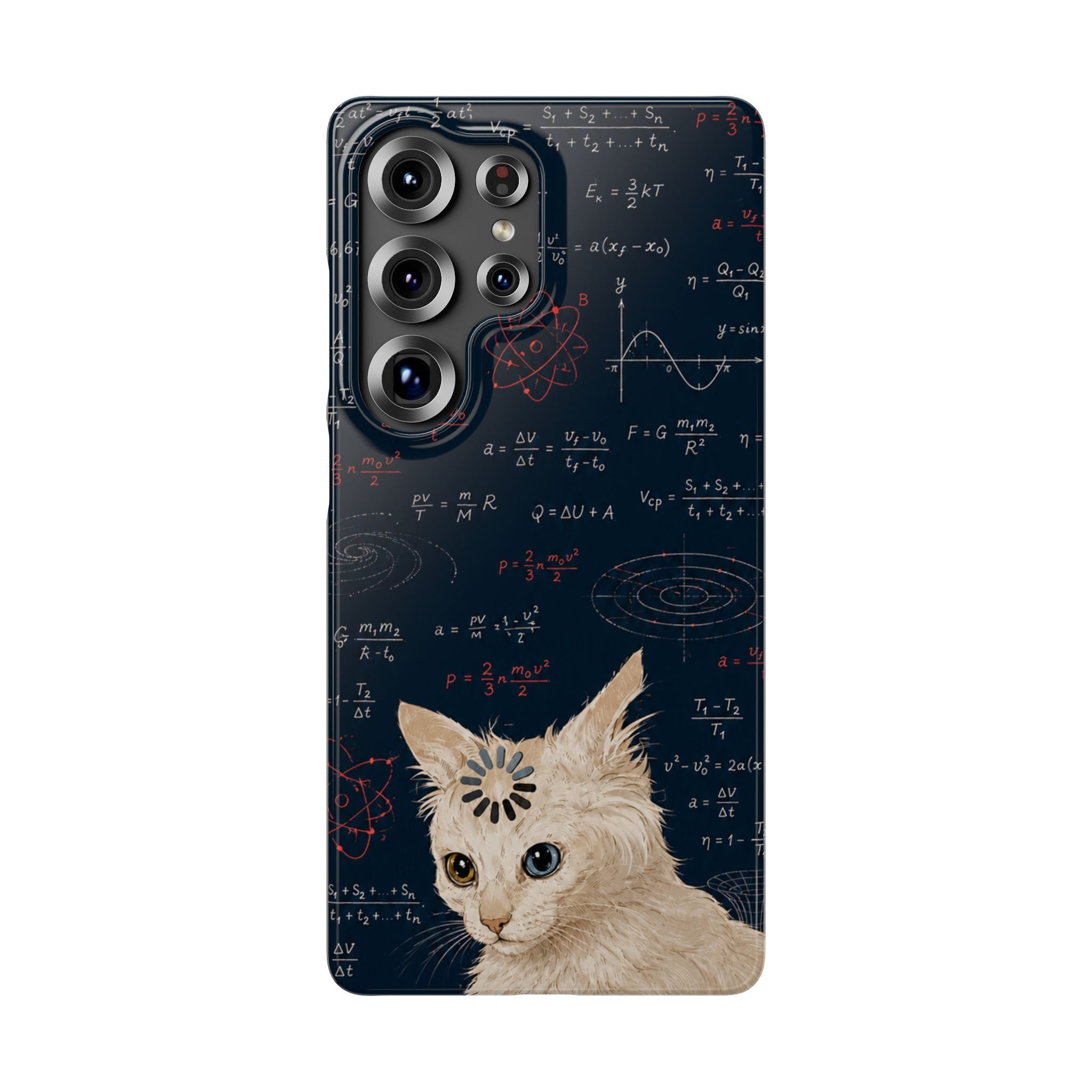 Quantum Kitty Physics Phone Case
