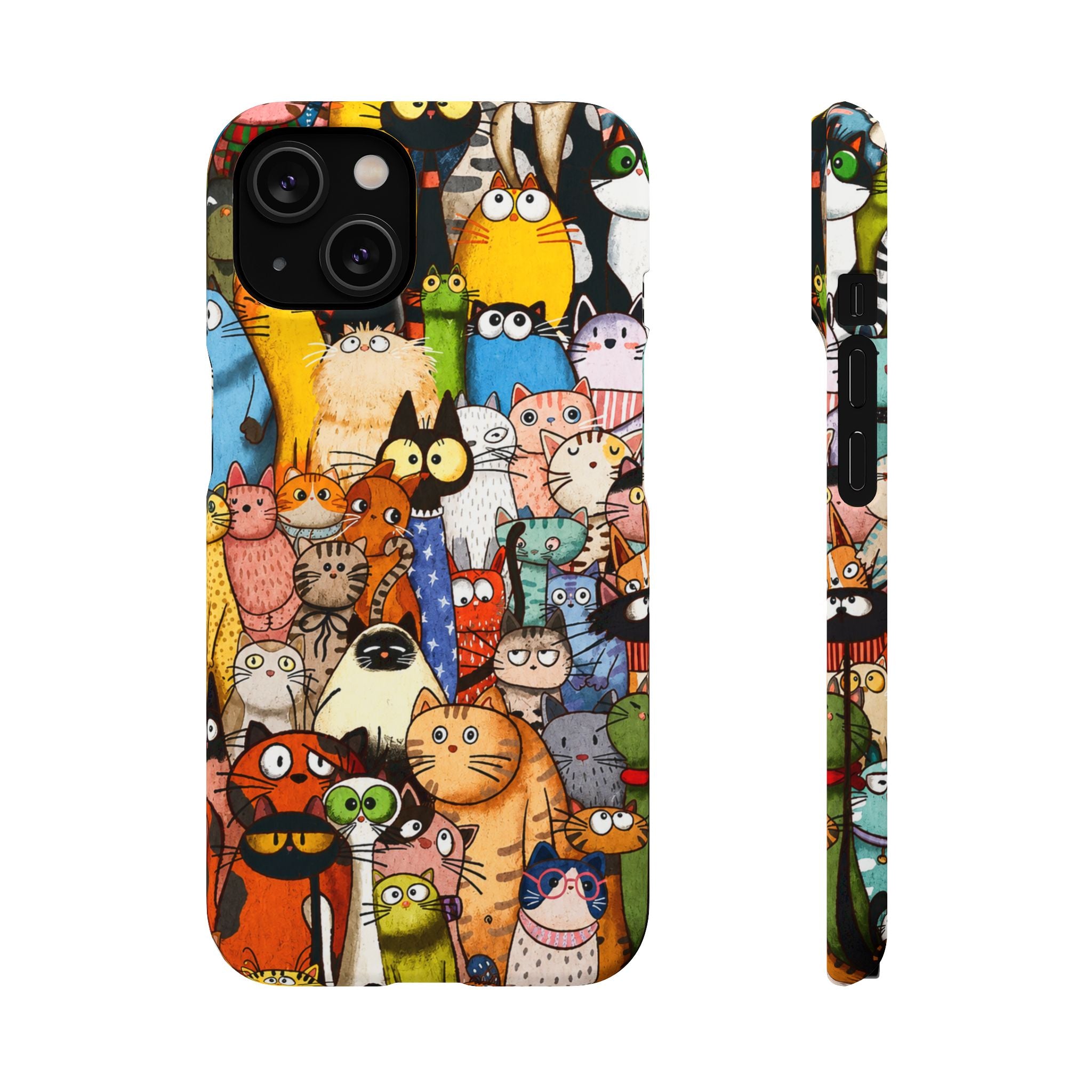 Cute Cat Pattern Phone Case