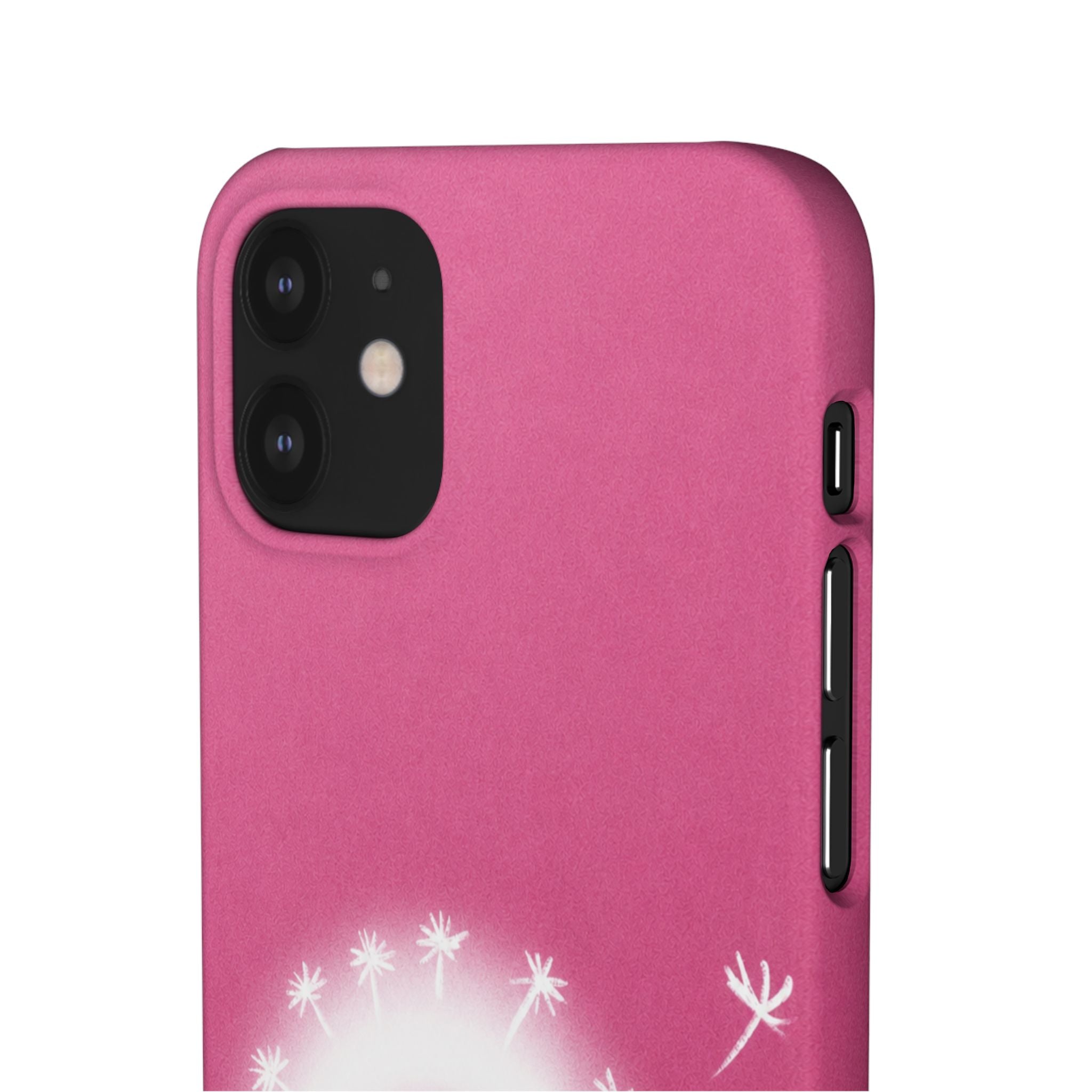 Pink Dandelion Phone Case
