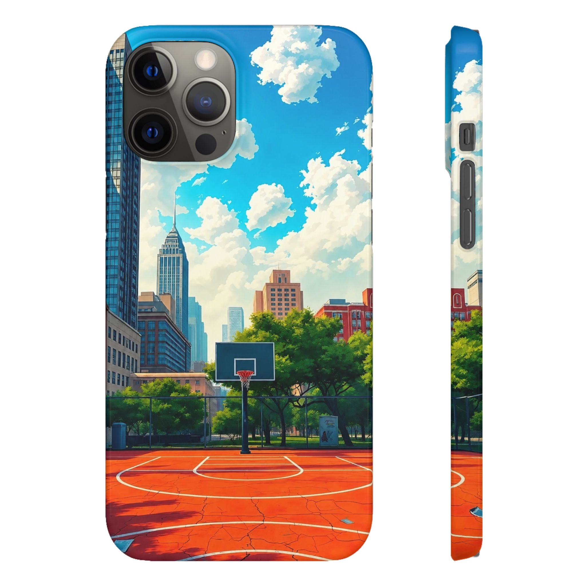Urban Basketball Court Phone Case