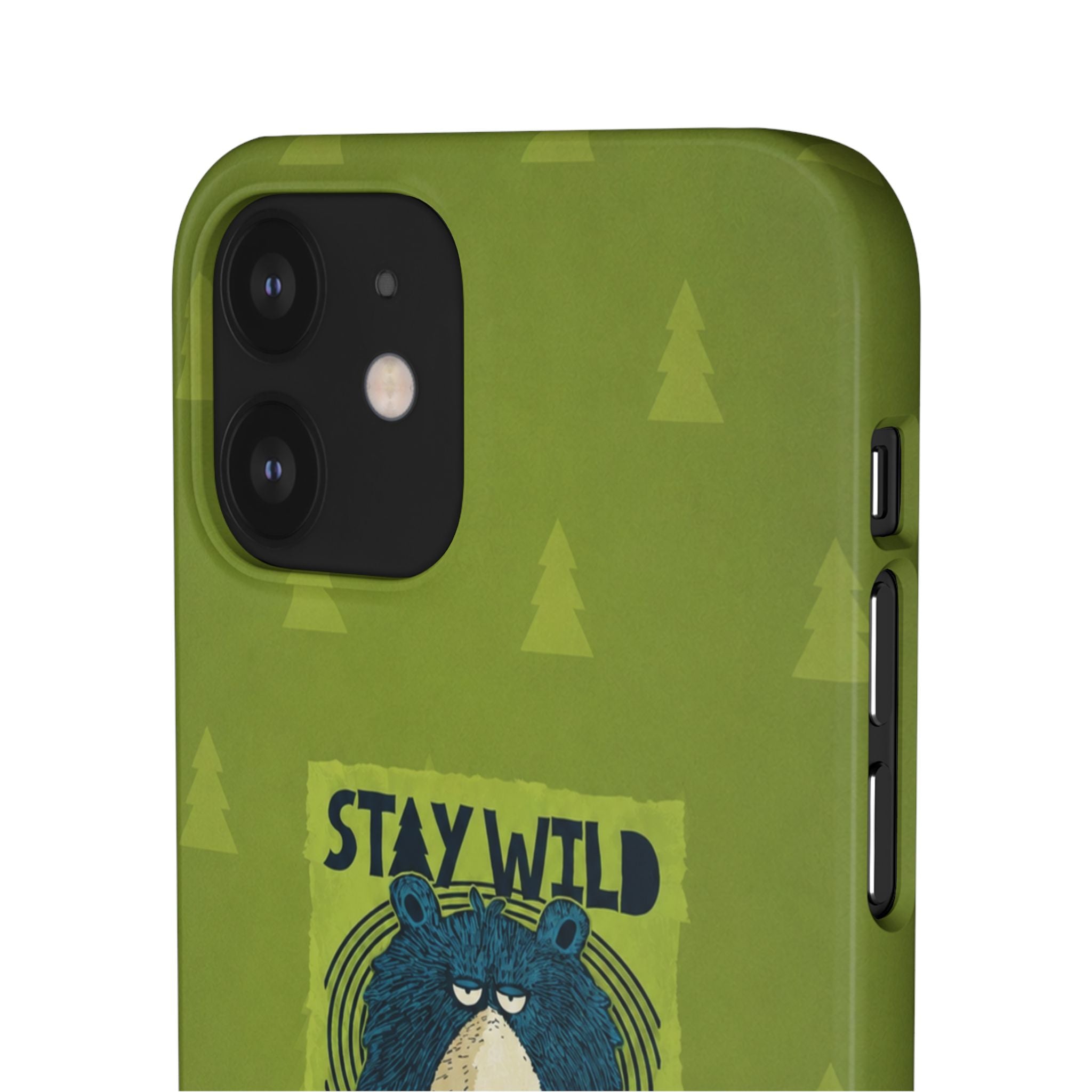 Stay Wild Bear Phone Case