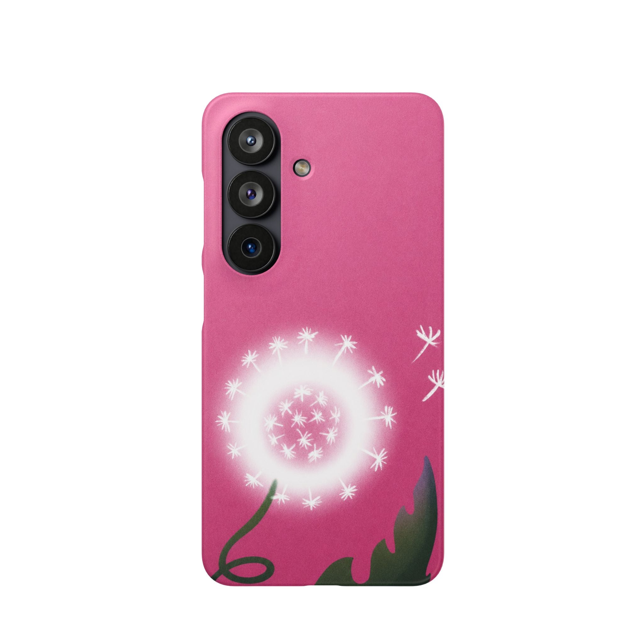 Pink Dandelion Phone Case