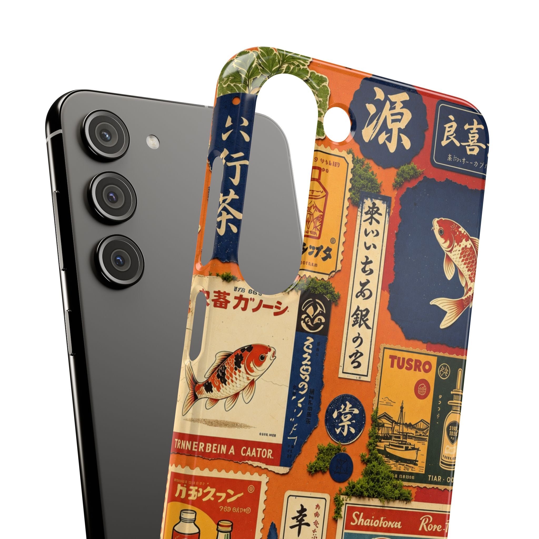 Vintage Japanese Koi Phone Case