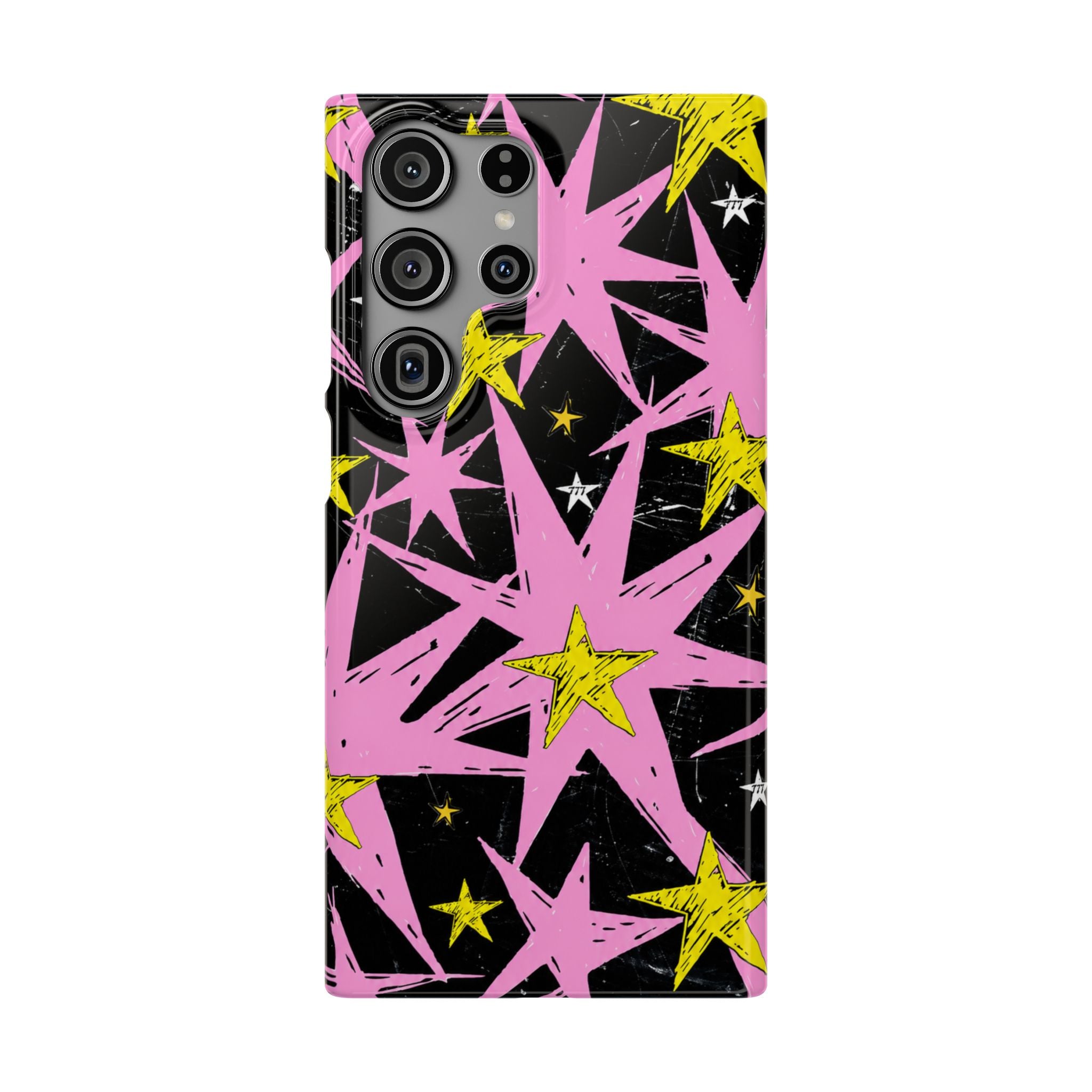 Pink Starburst Phone Case