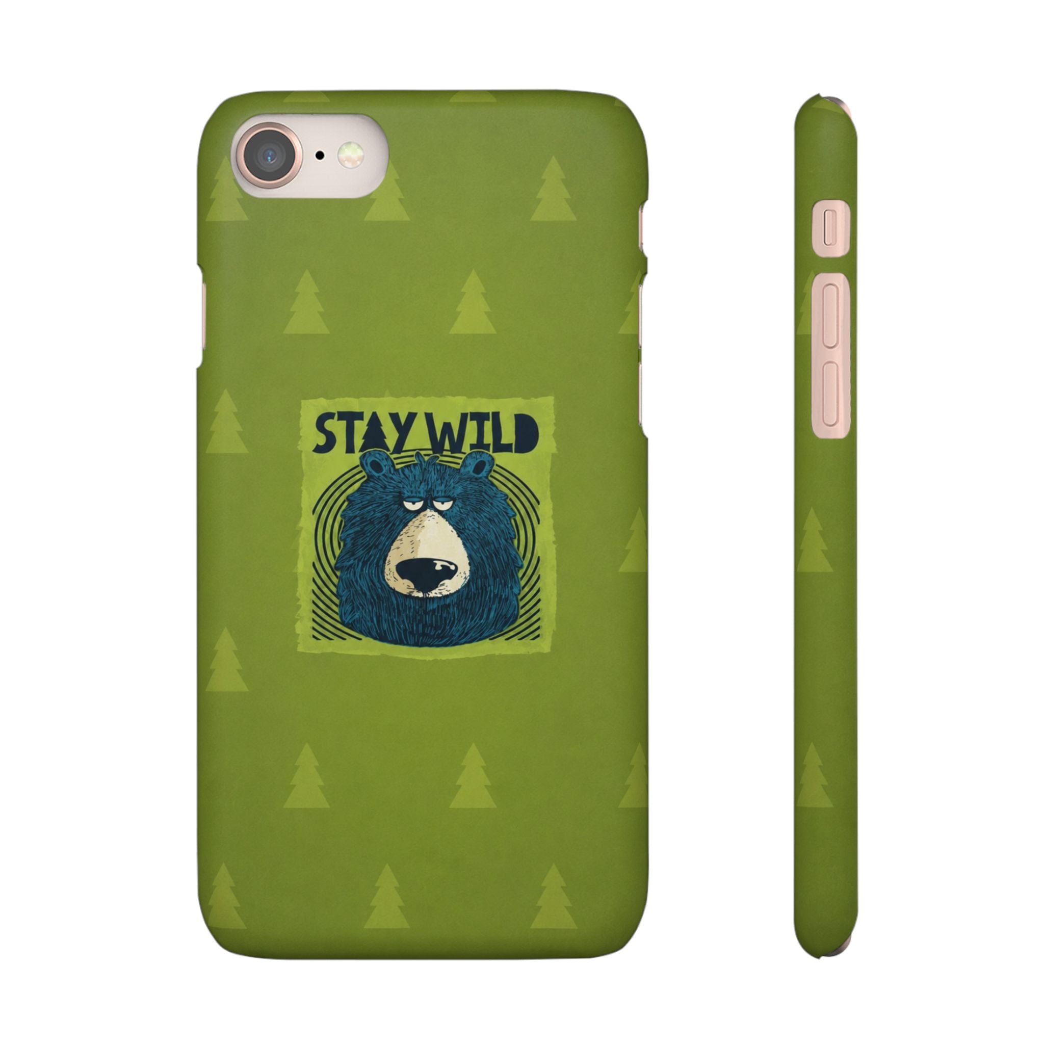 Stay Wild Bear Phone Case