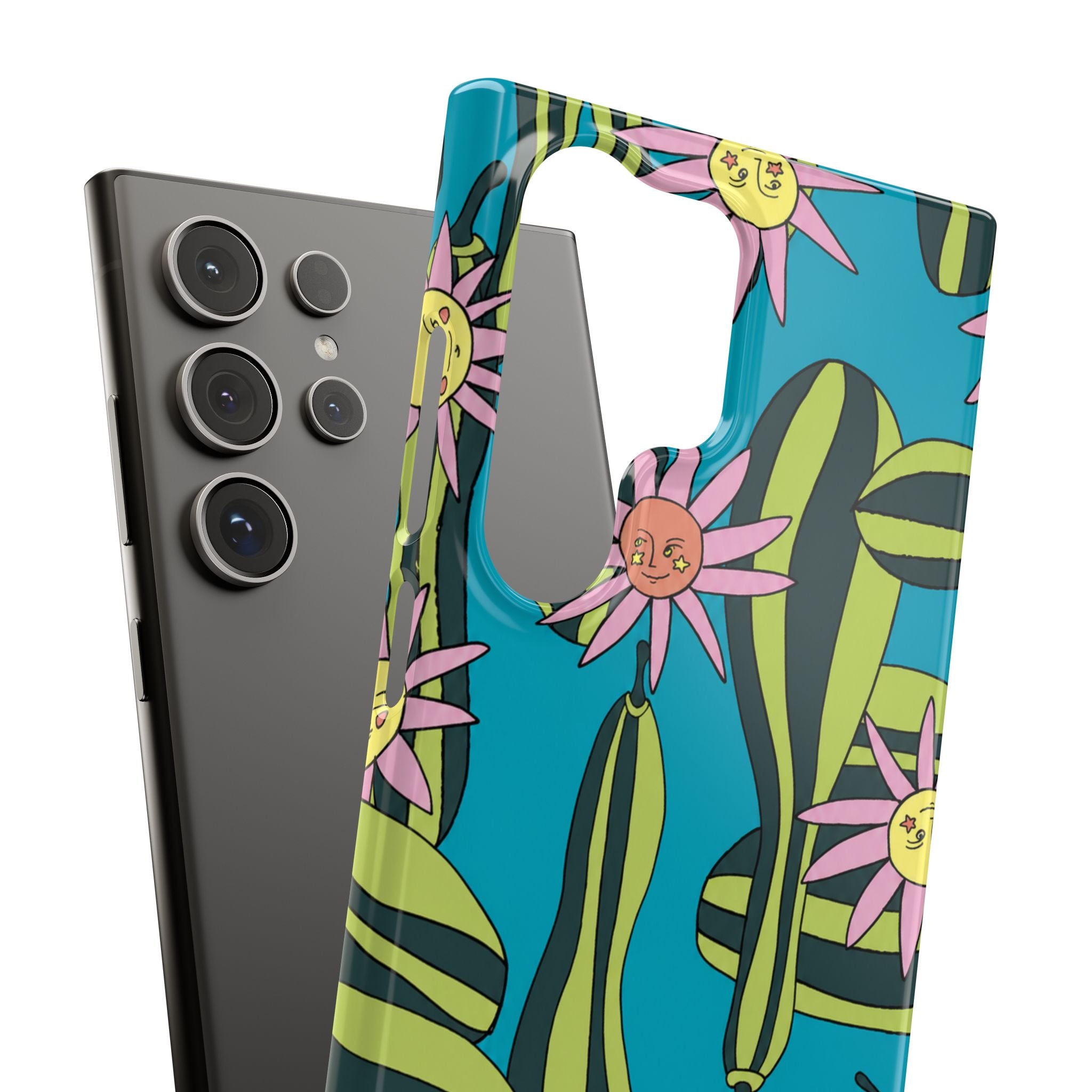 Whimsical Floral Garden Phone Case