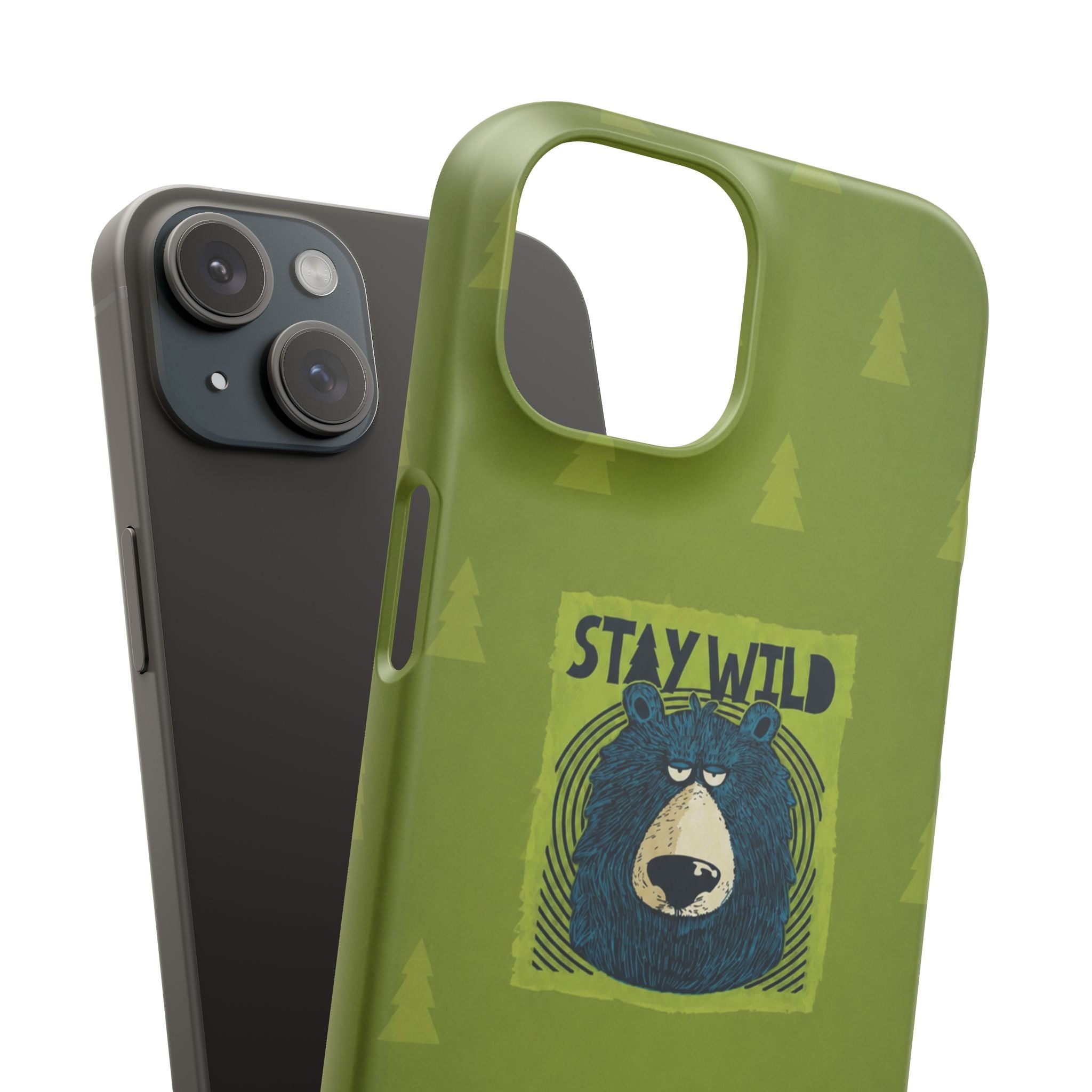 Stay Wild Bear Phone Case