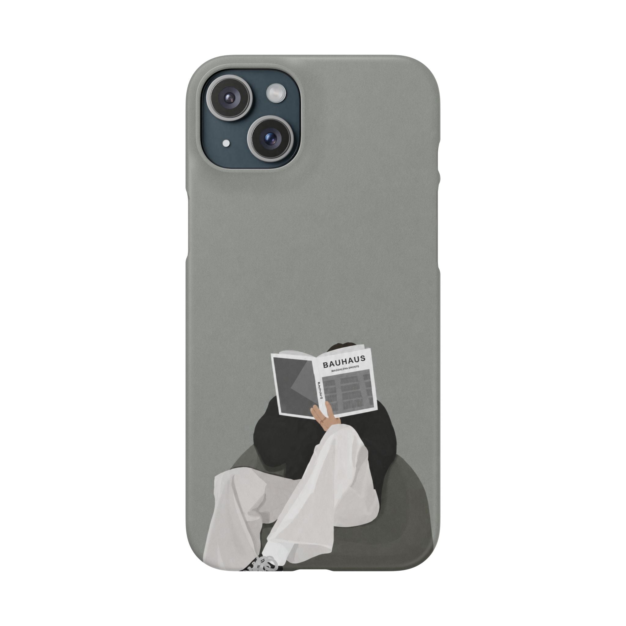 Quiet Pages – Minimalist Aesthetic Phone Case