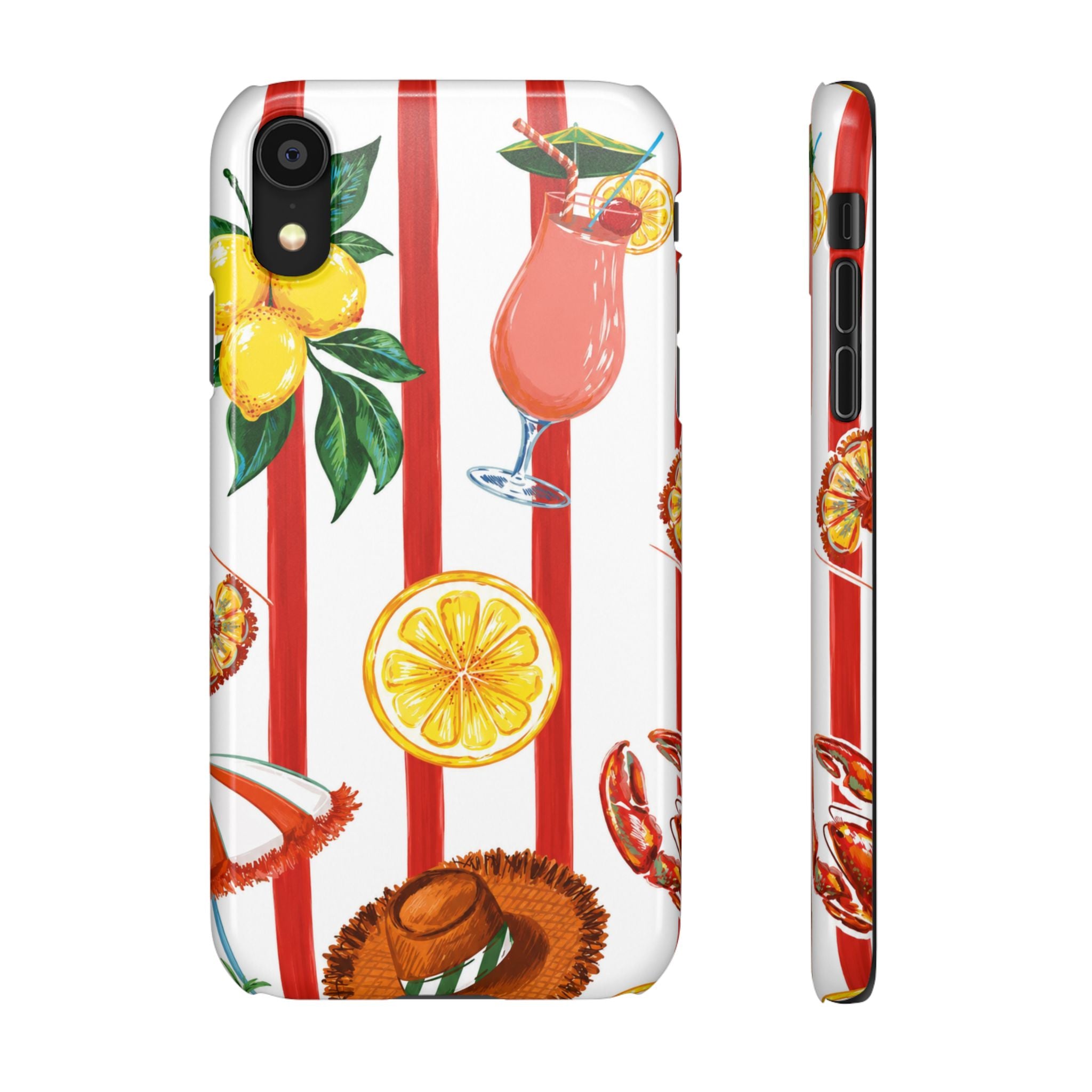 Lemon Coast – Summer Citrus Phone Case