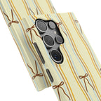 Bow Stripe Phone Case