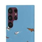 Swimming Dogs Phone Case