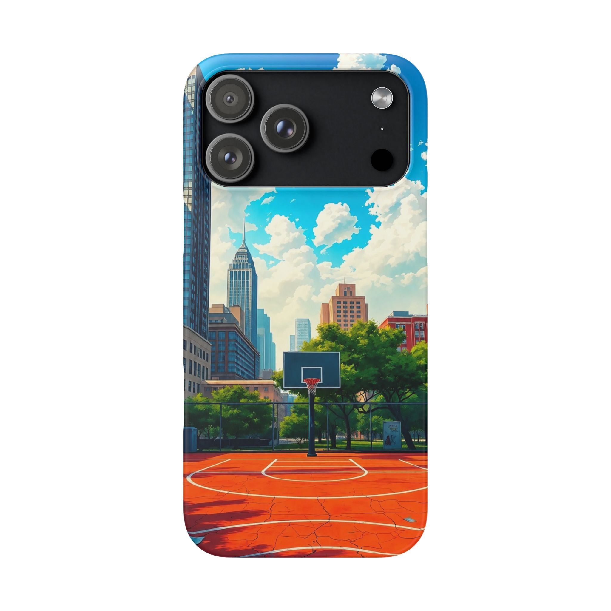 Urban Basketball Court Phone Case