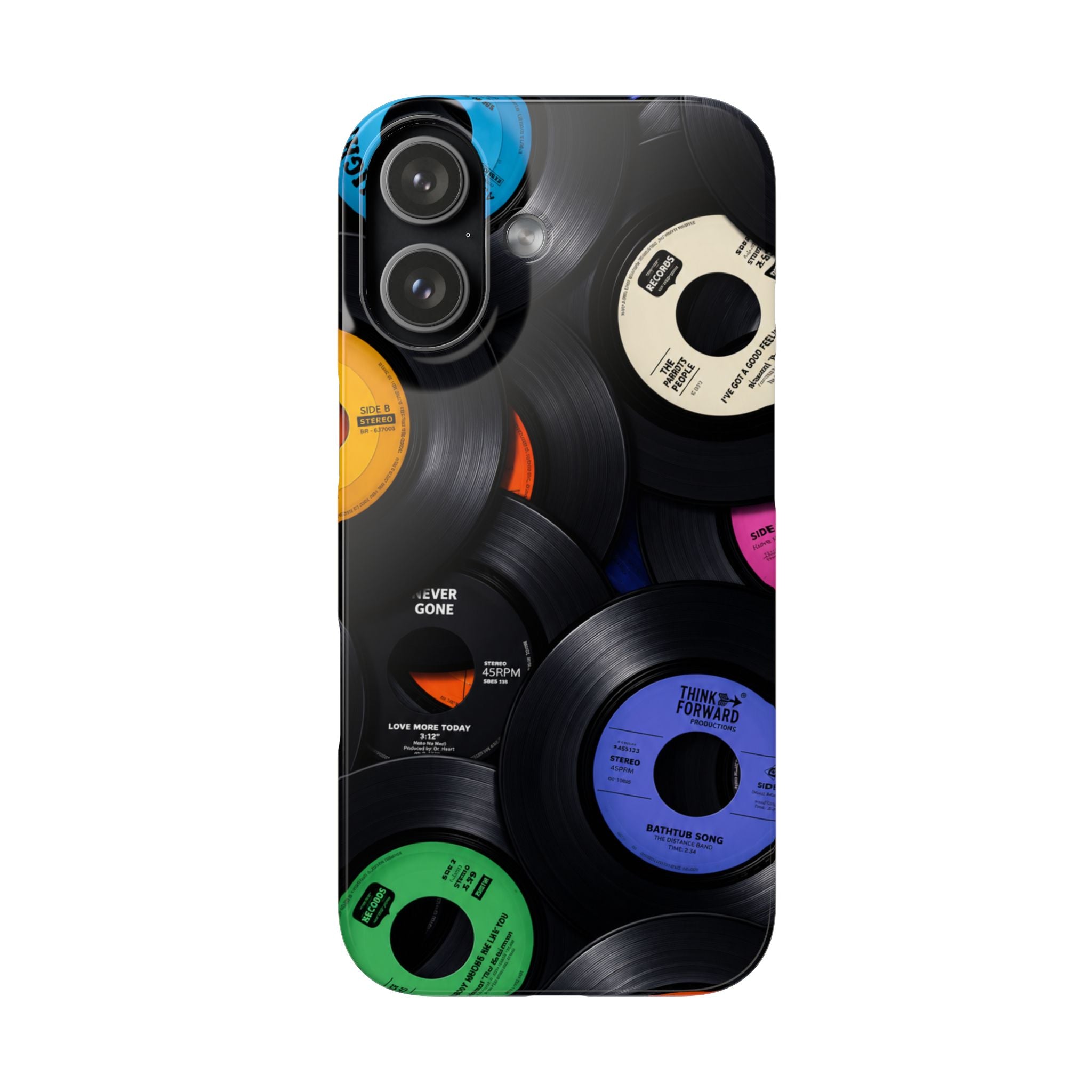 Vintage Vinyl Records Phone Case