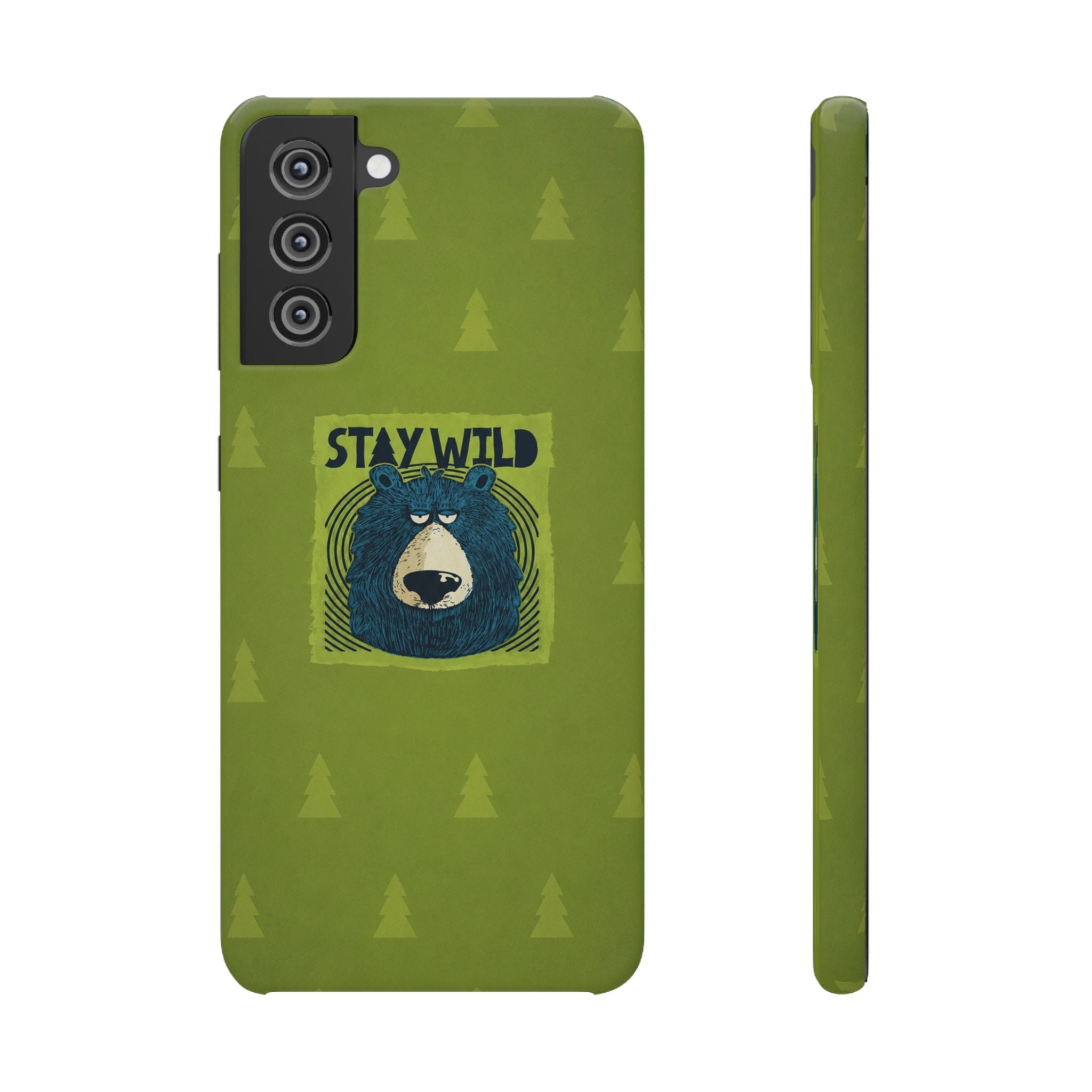 Stay Wild Bear Phone Case