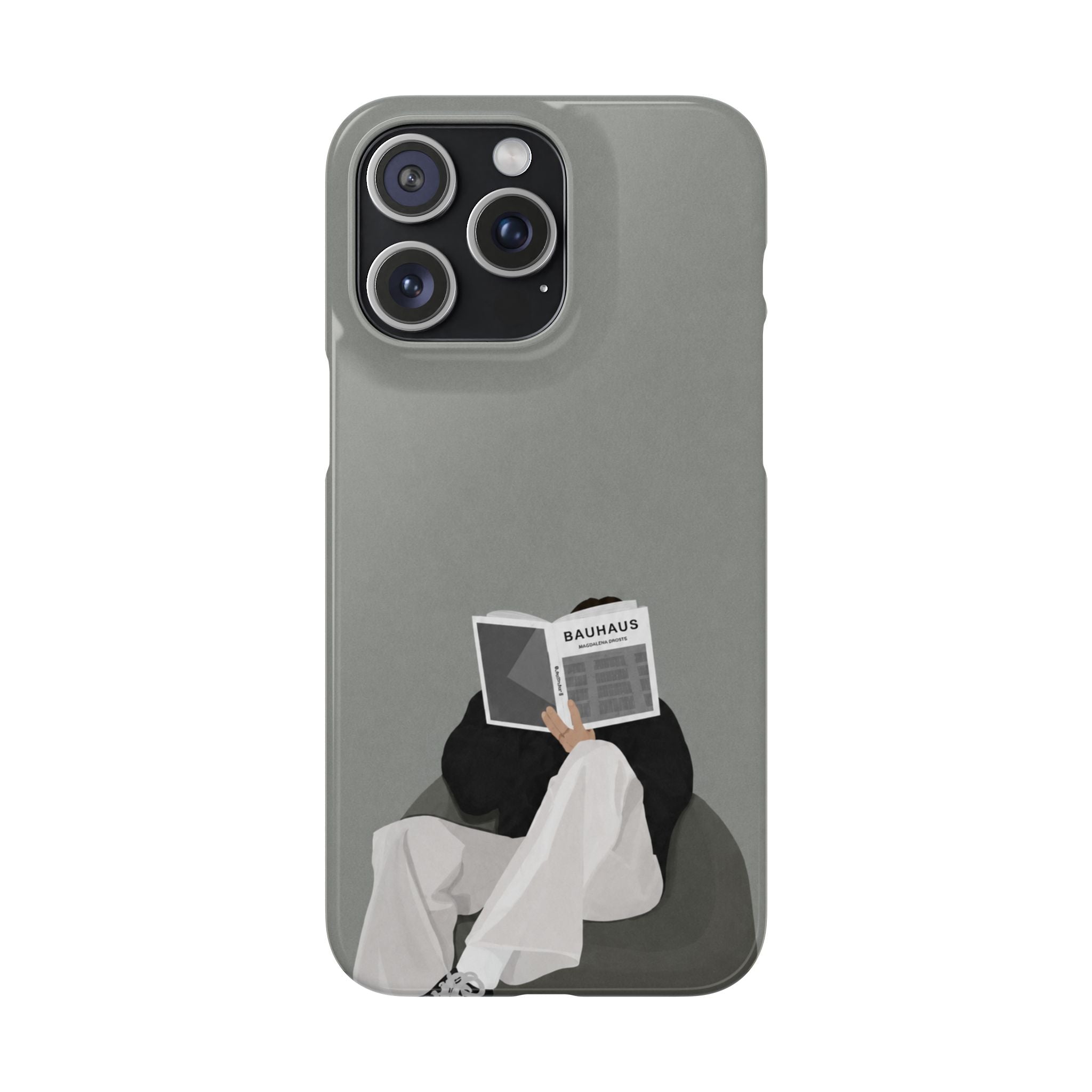 Quiet Pages – Minimalist Aesthetic Phone Case