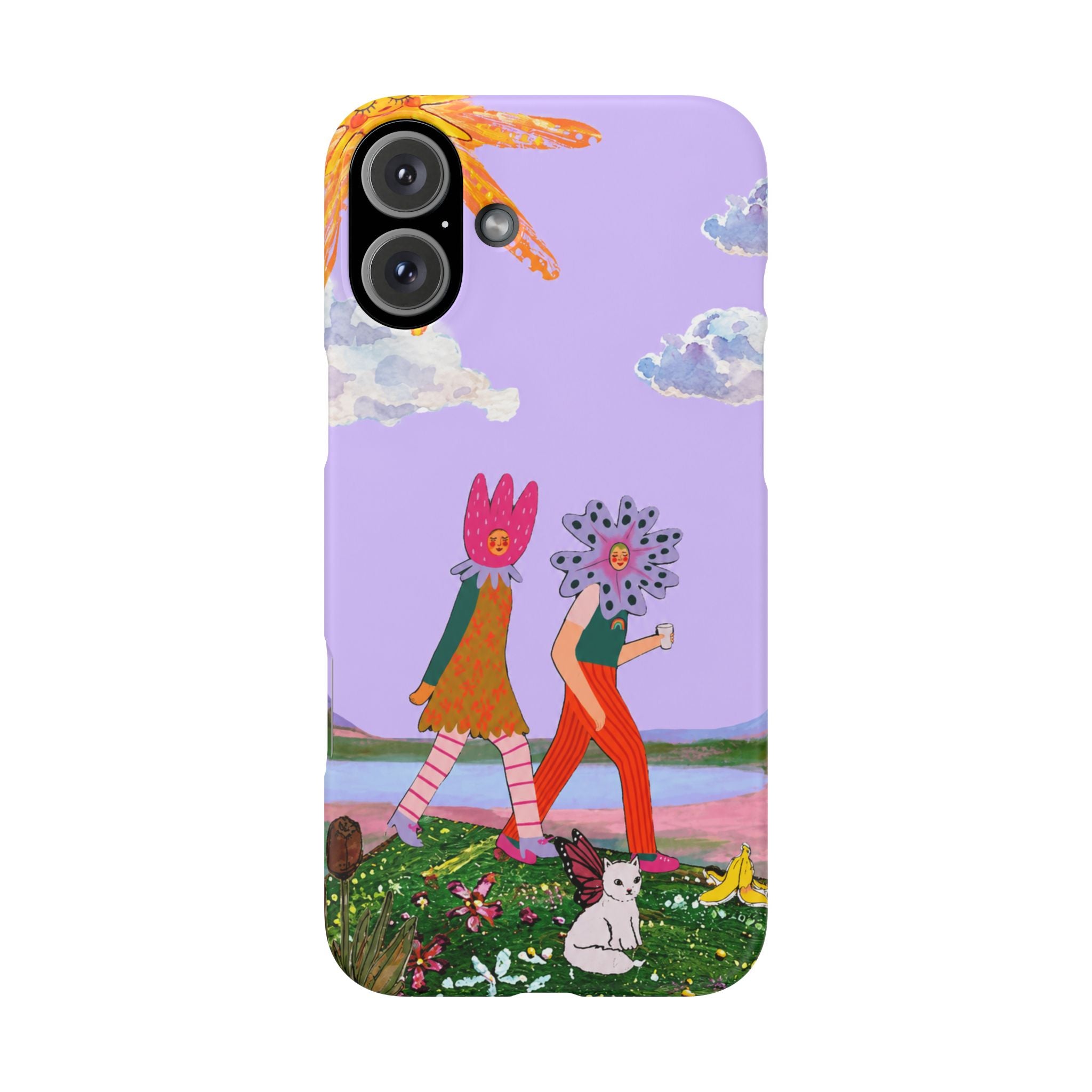 Floral Friends Phone Case
