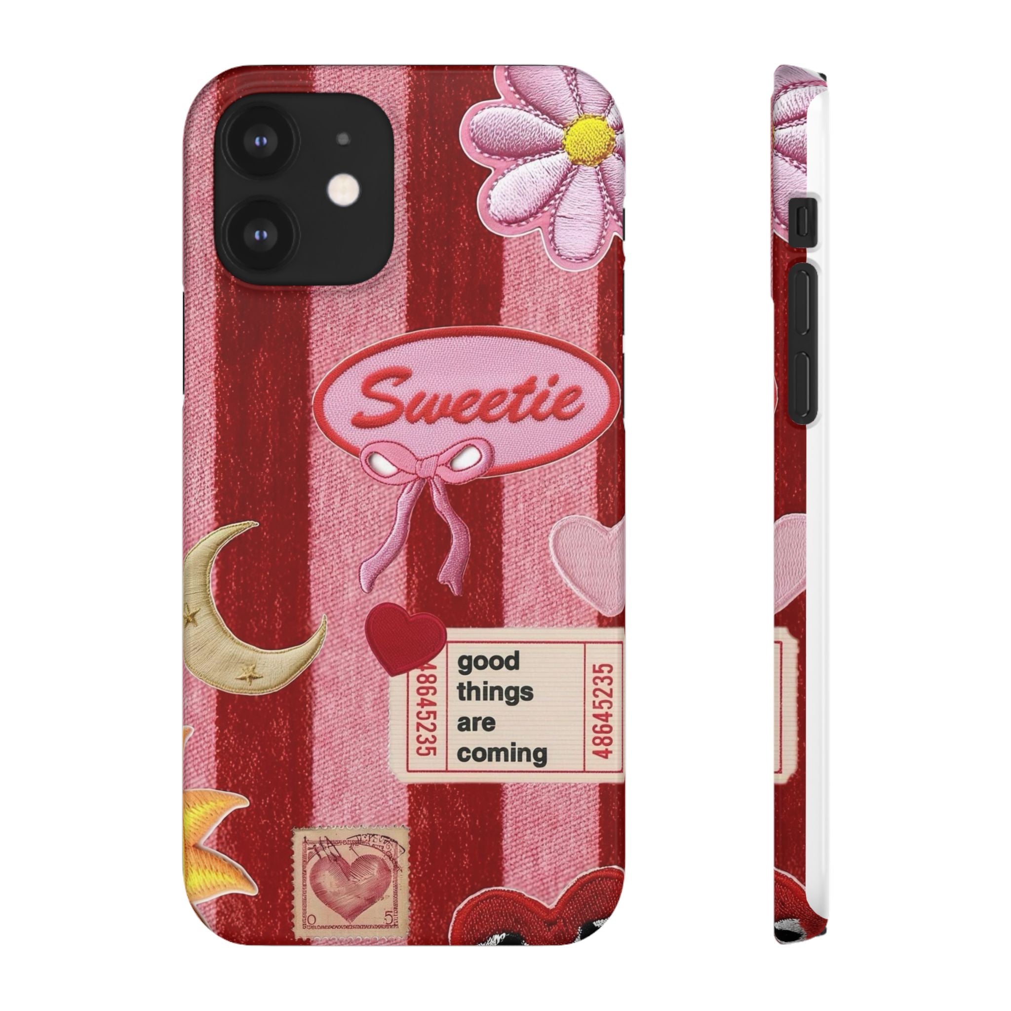 Coquette Patch Phone Case