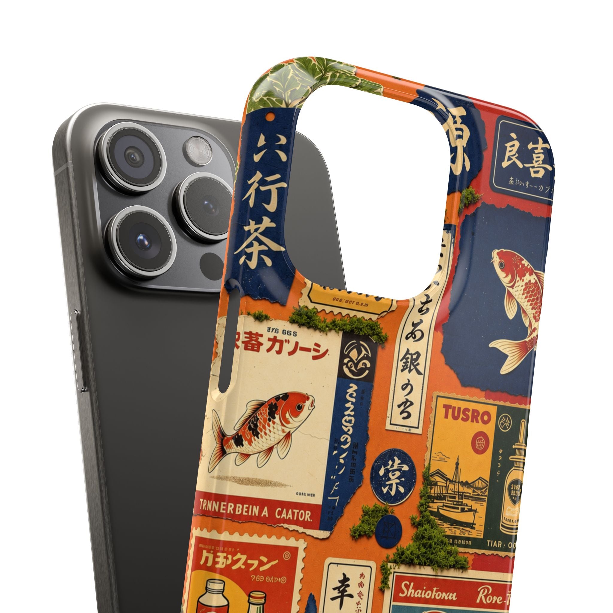 Vintage Japanese Koi Phone Case