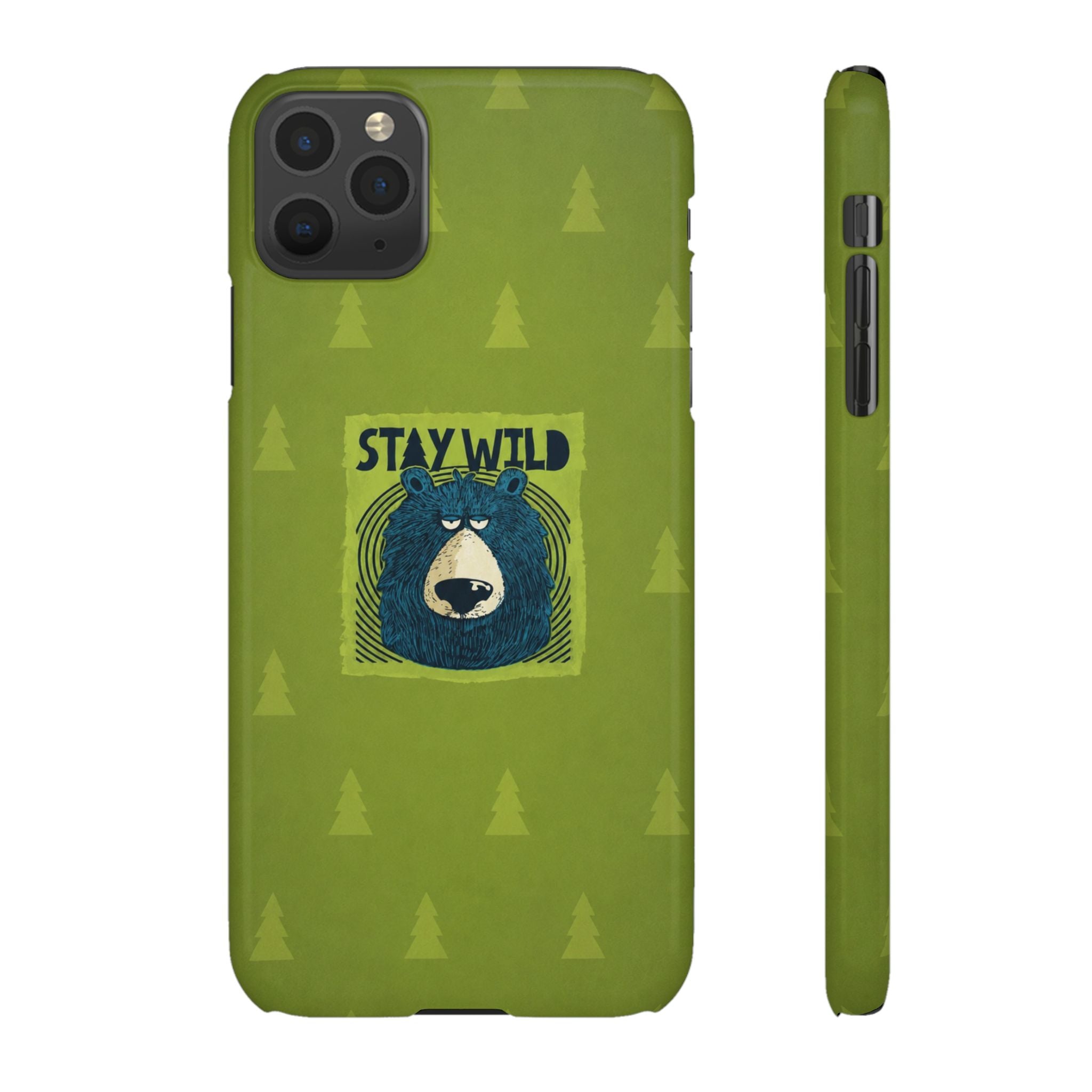 Stay Wild Bear Phone Case