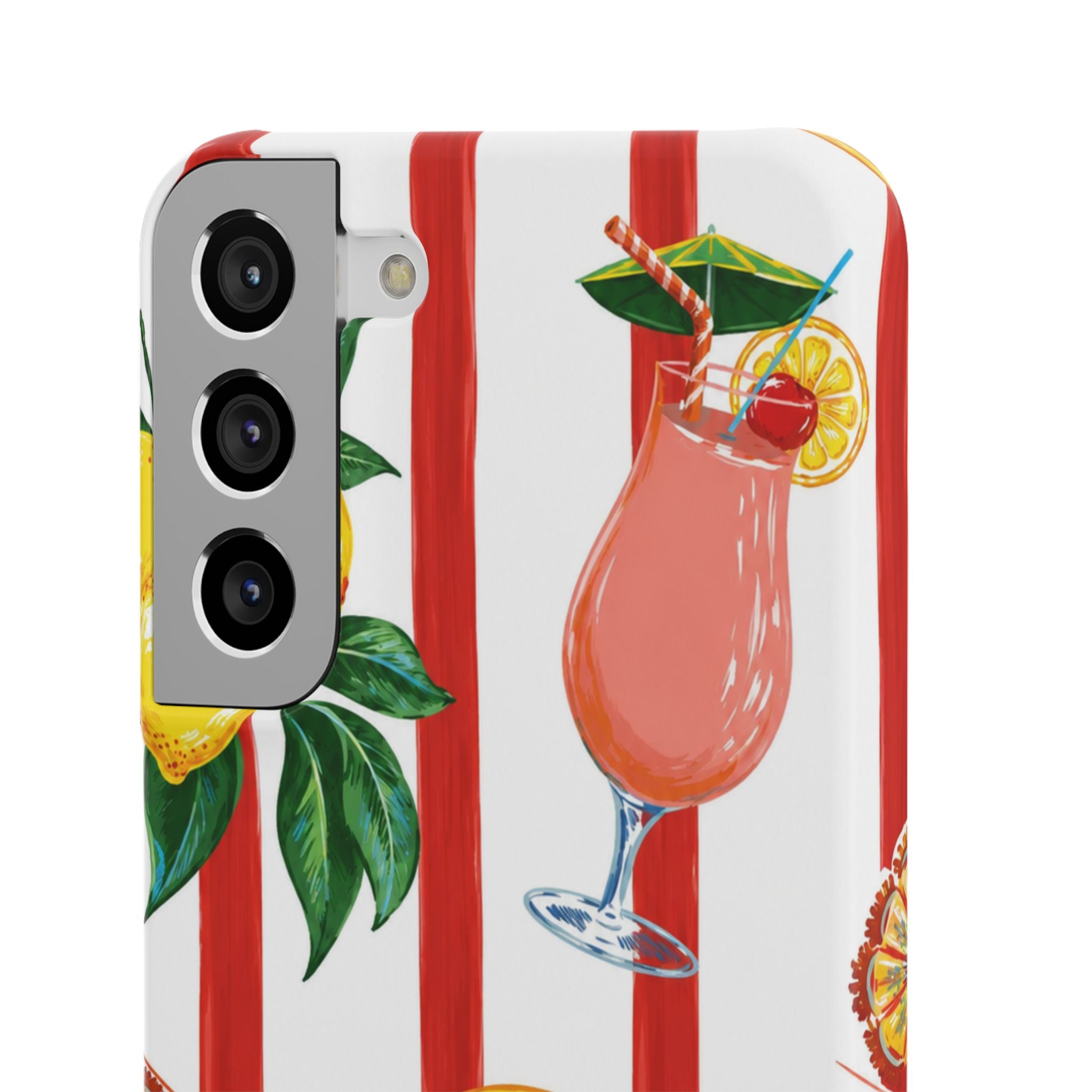 Lemon Coast – Summer Citrus Phone Case