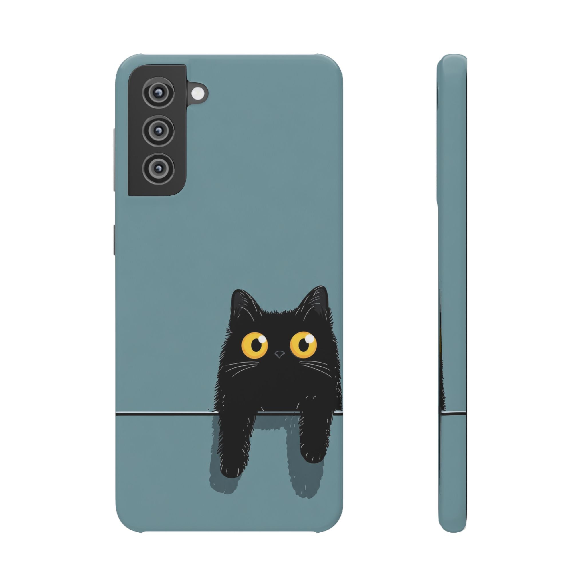 Cute Black Cat Phone Case