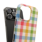 Pastel Plaid Phone Case