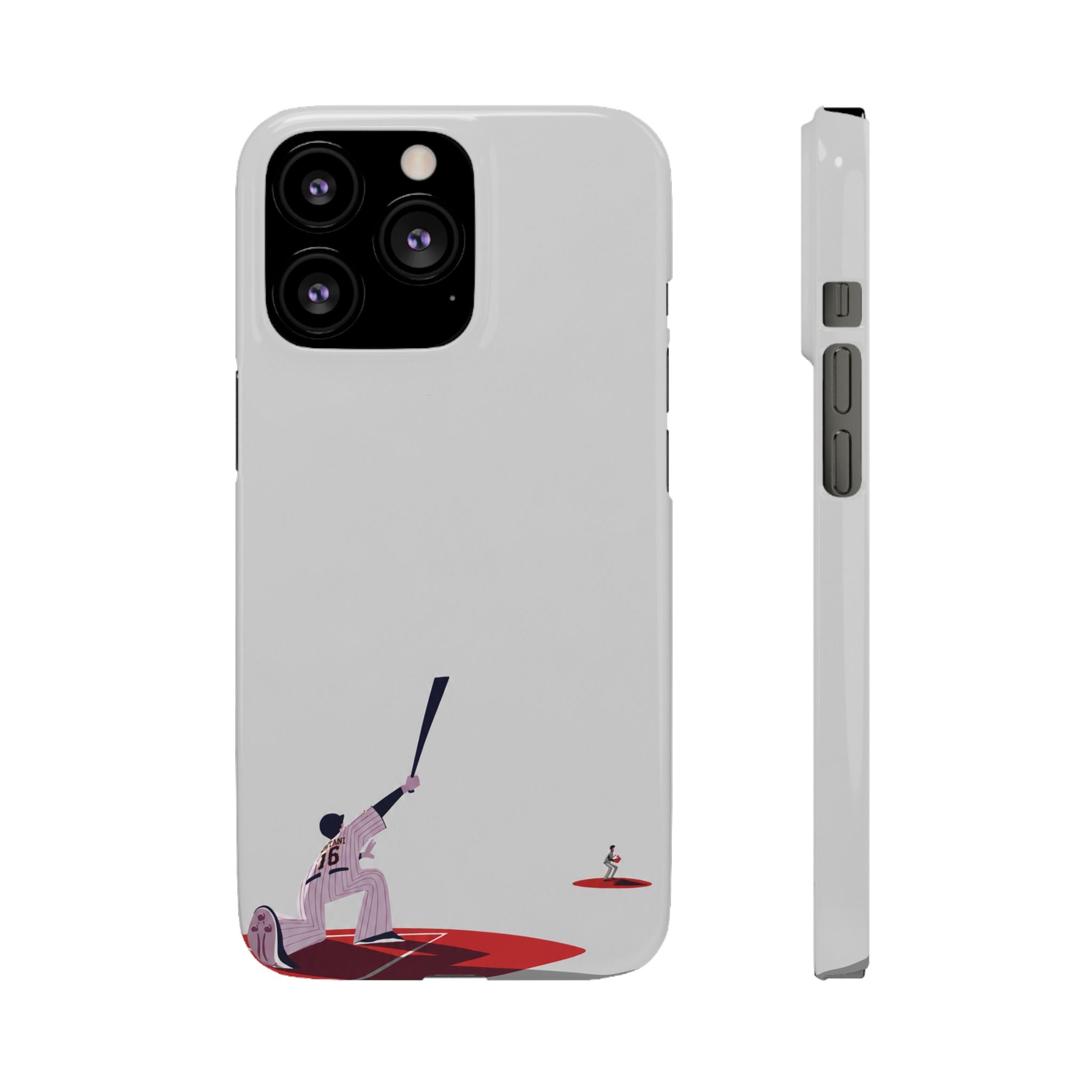 Baseball Swing Art Phone Case
