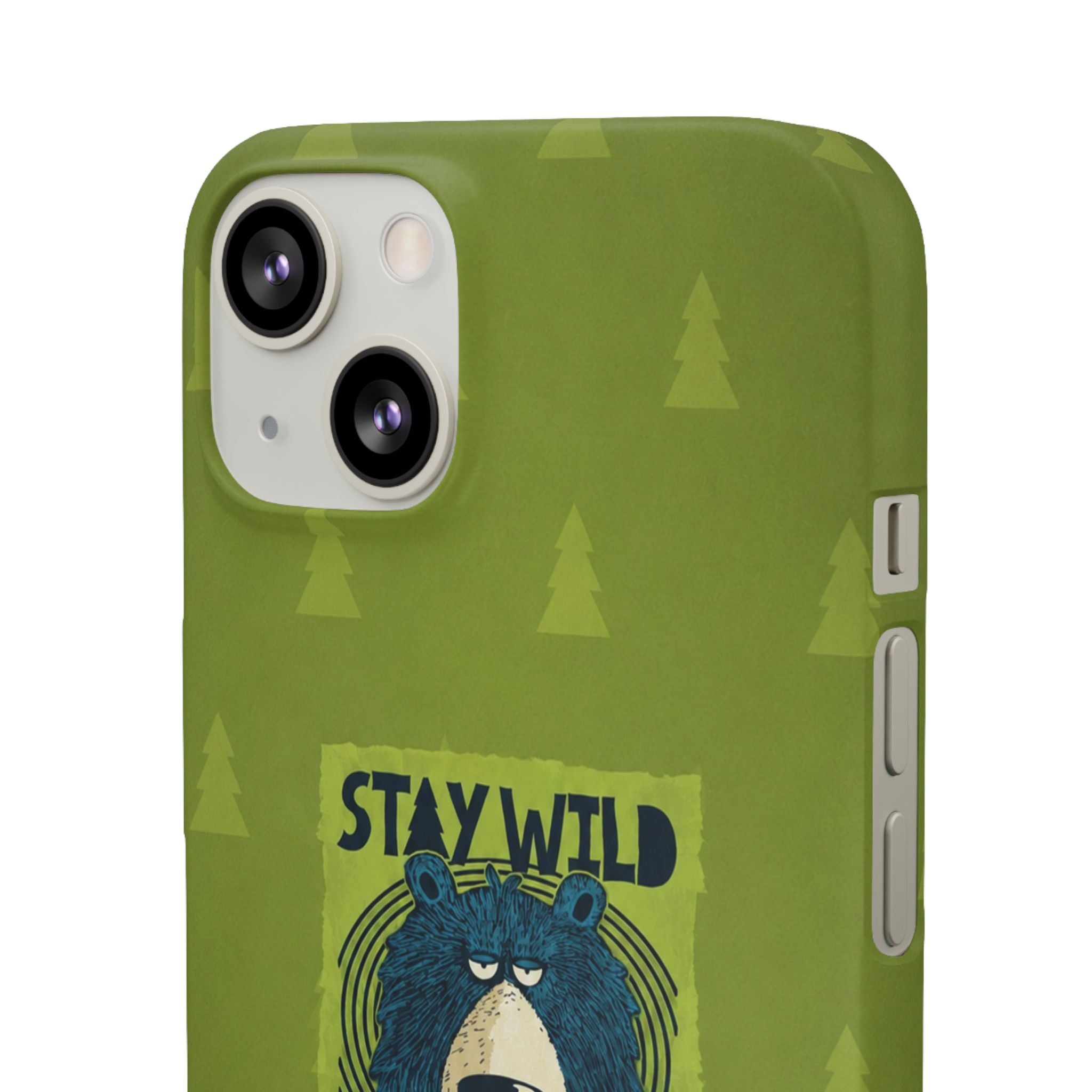 Stay Wild Bear Phone Case