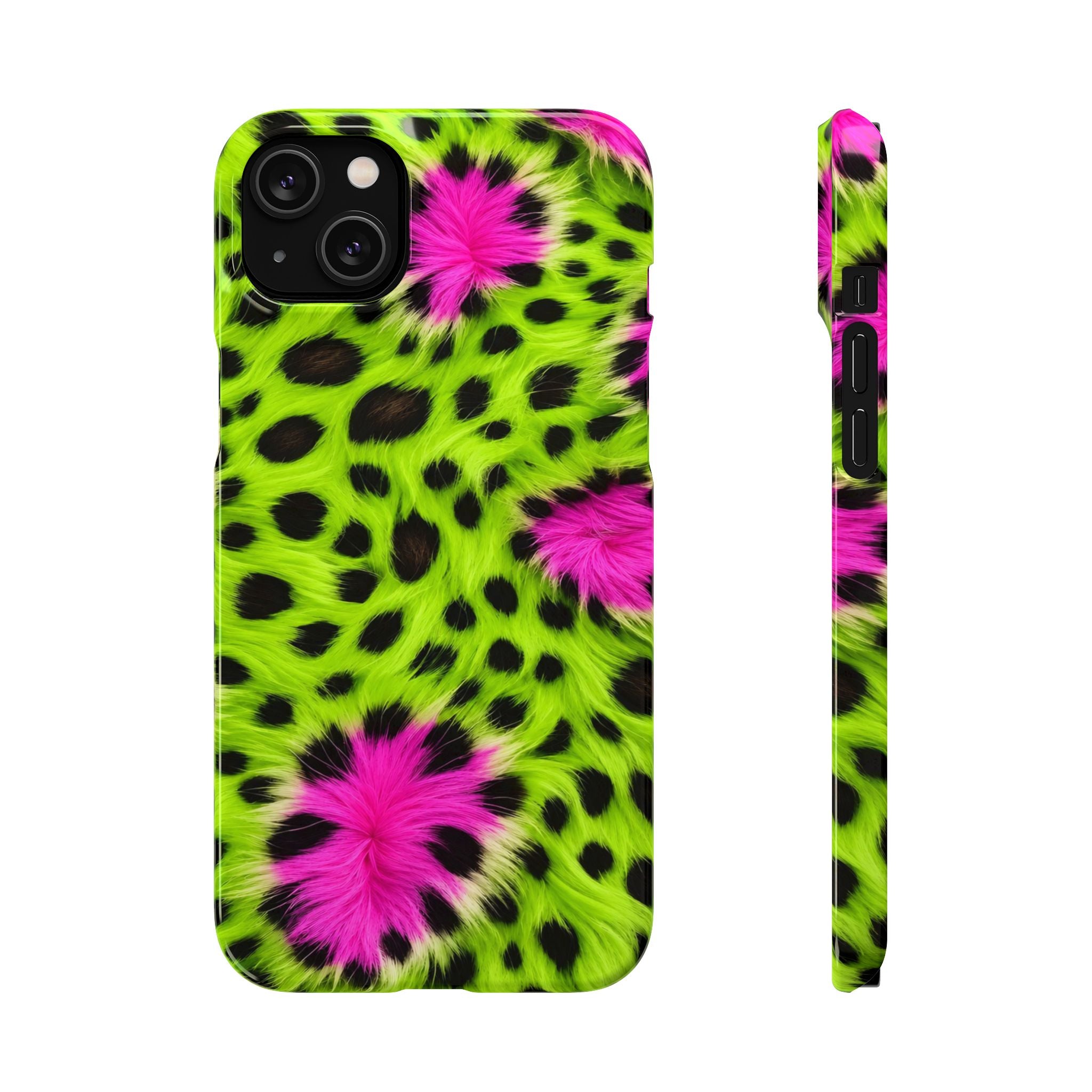 Neon Leopard Phone Case