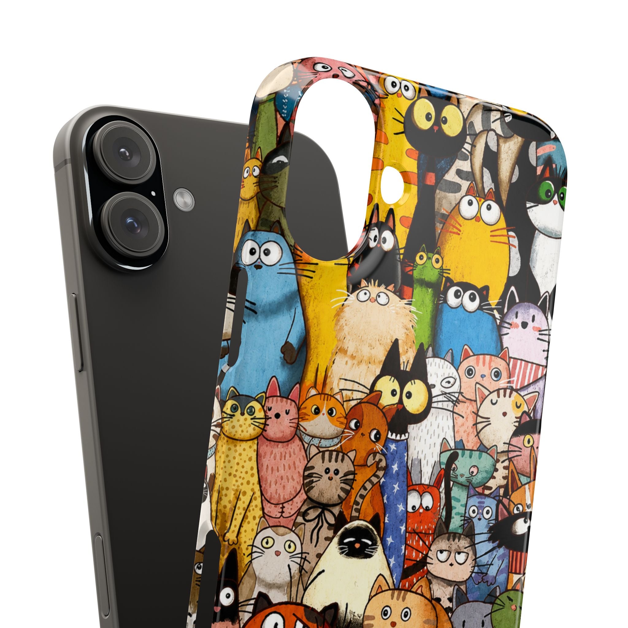 Cute Cat Pattern Phone Case