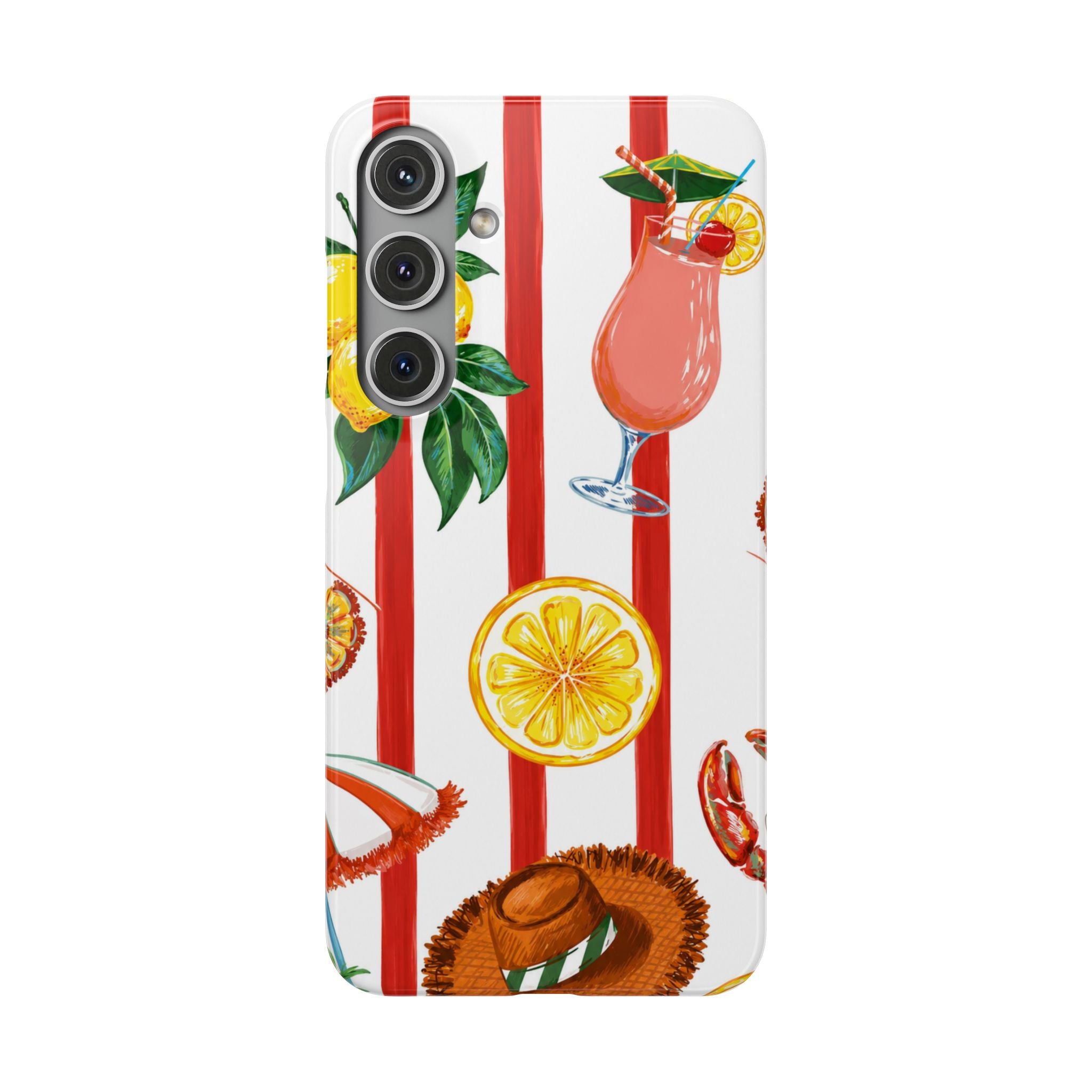 Lemon Coast – Summer Citrus Phone Case