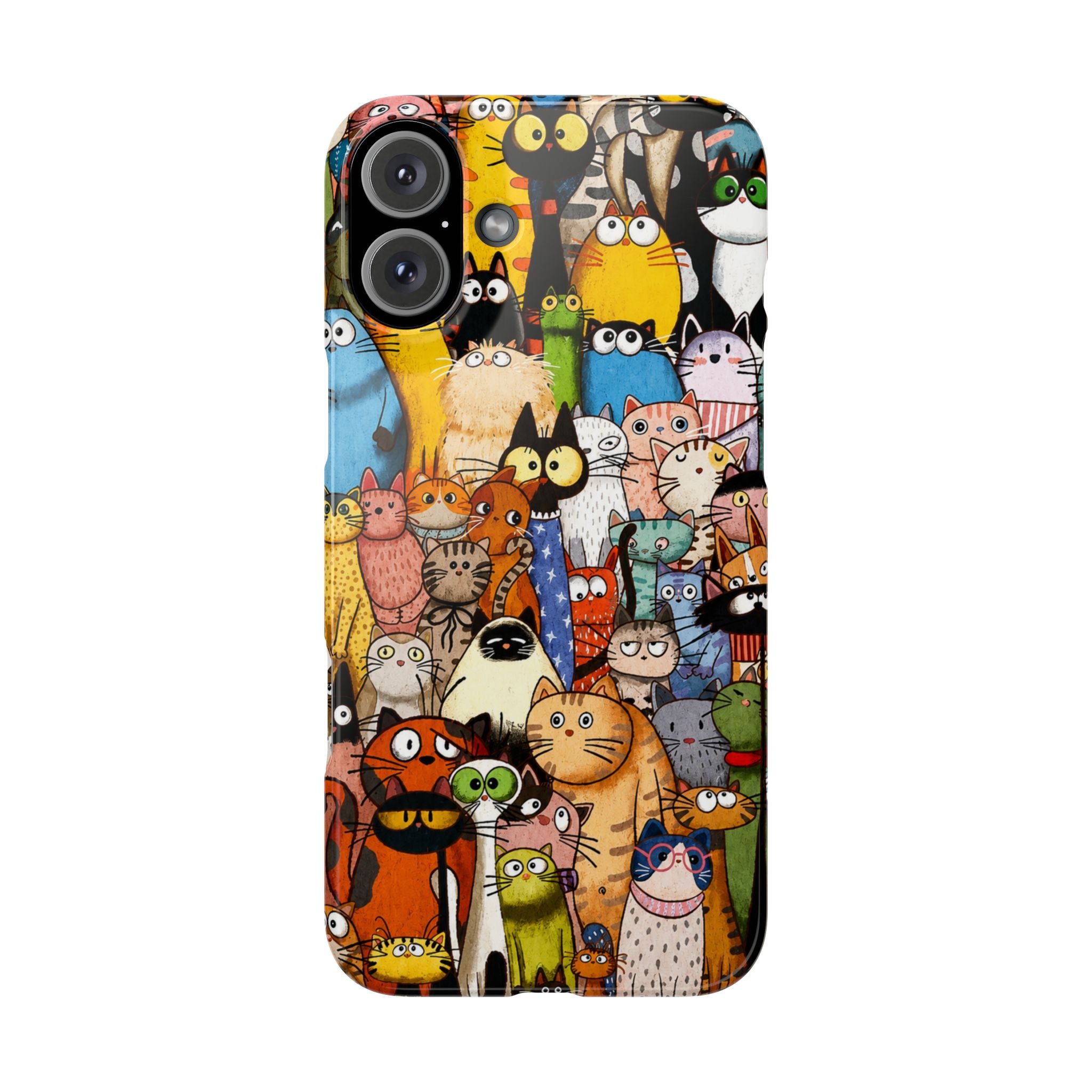 Cute Cat Pattern Phone Case