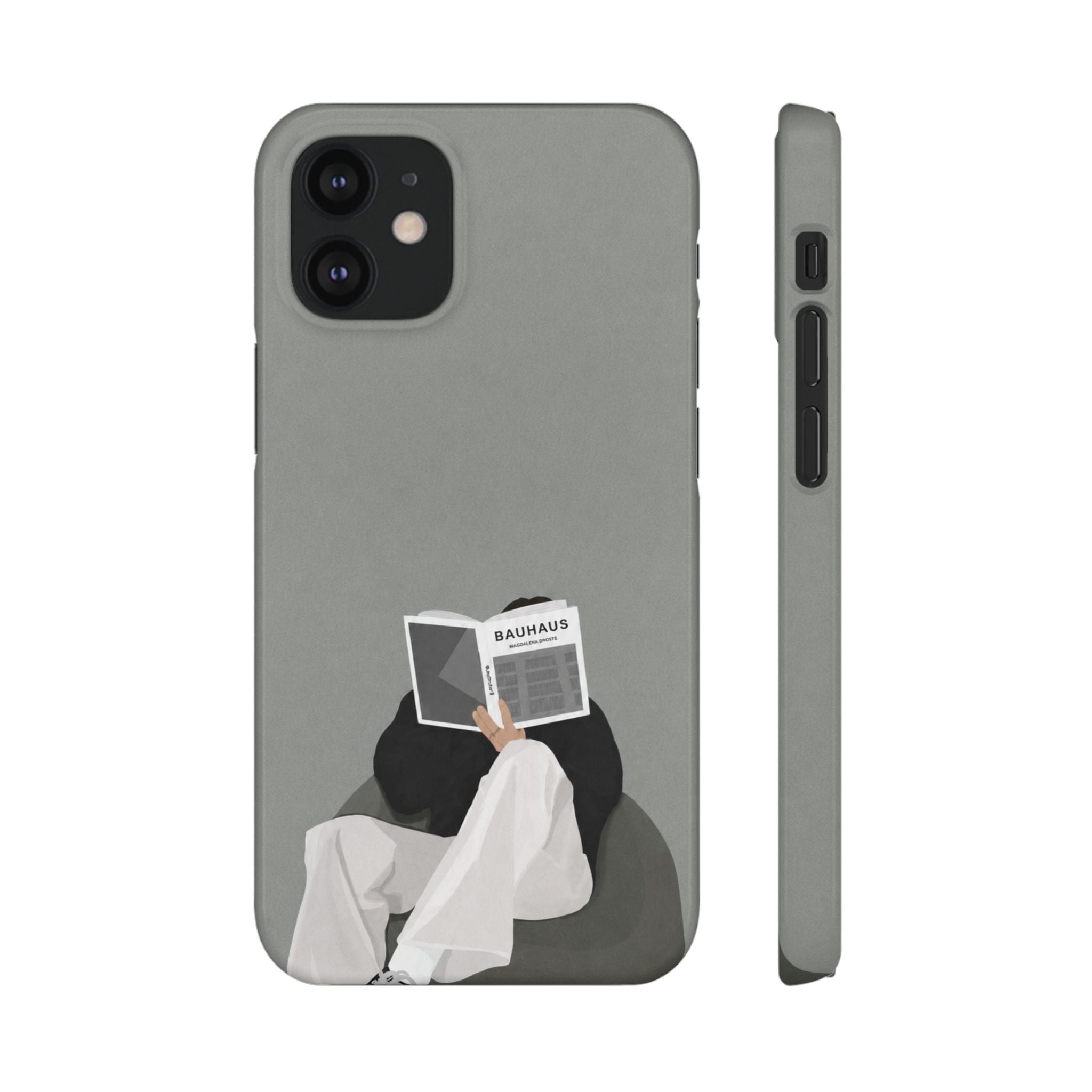 Quiet Pages – Minimalist Aesthetic Phone Case