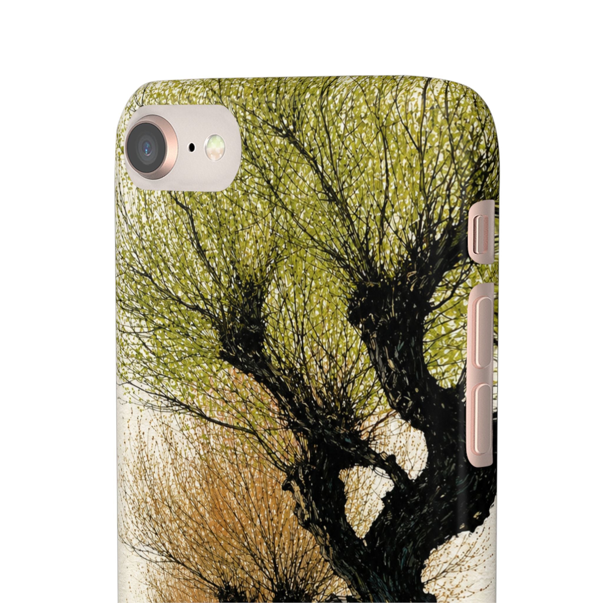 Serene Willow Landscape Phone Case