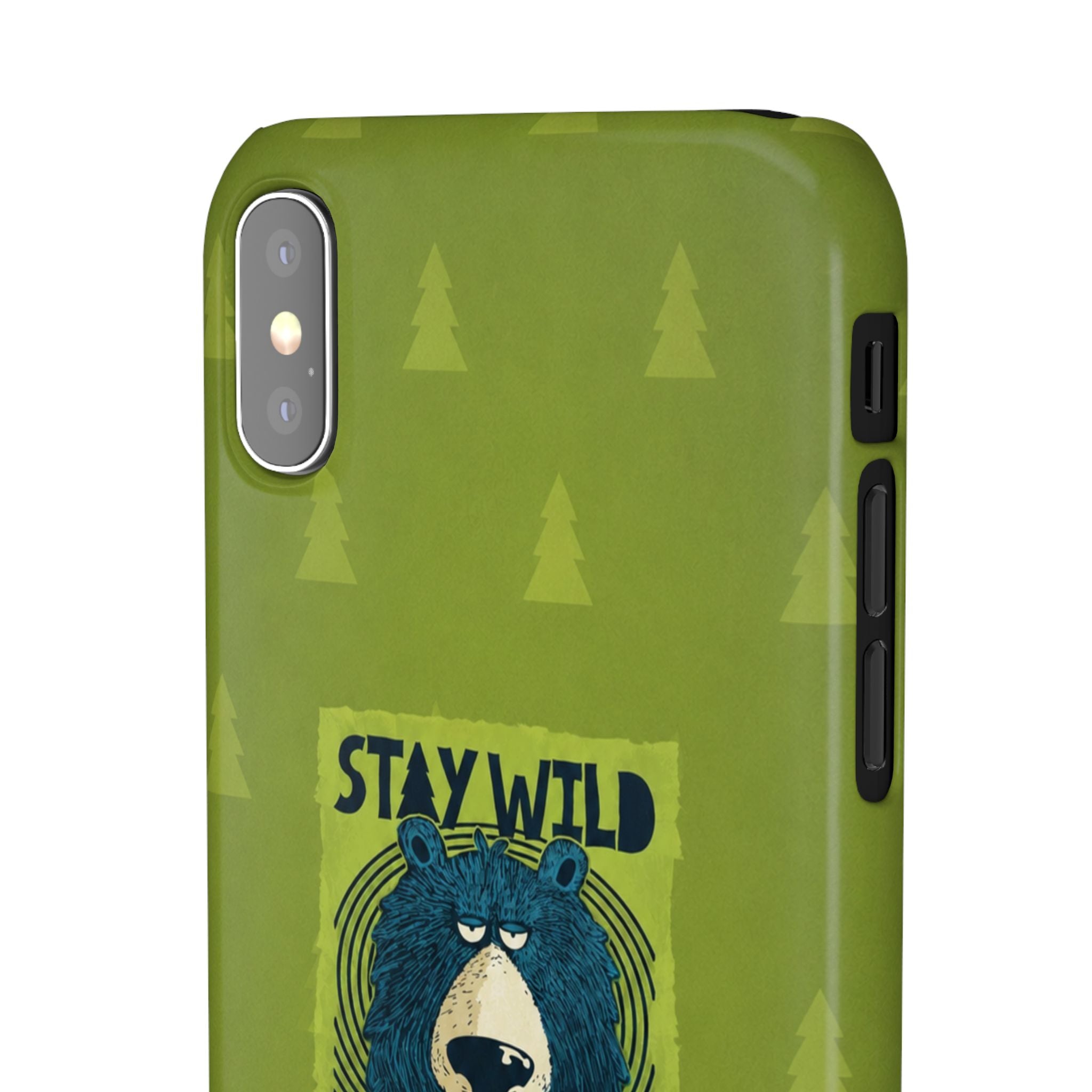Stay Wild Bear Phone Case