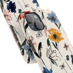 Wildflower Sketch Phone Case