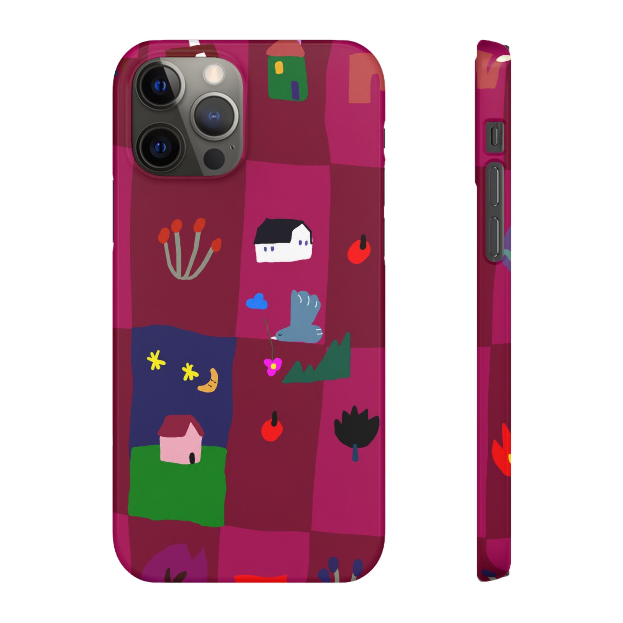 Whimsical Village Phone Case
