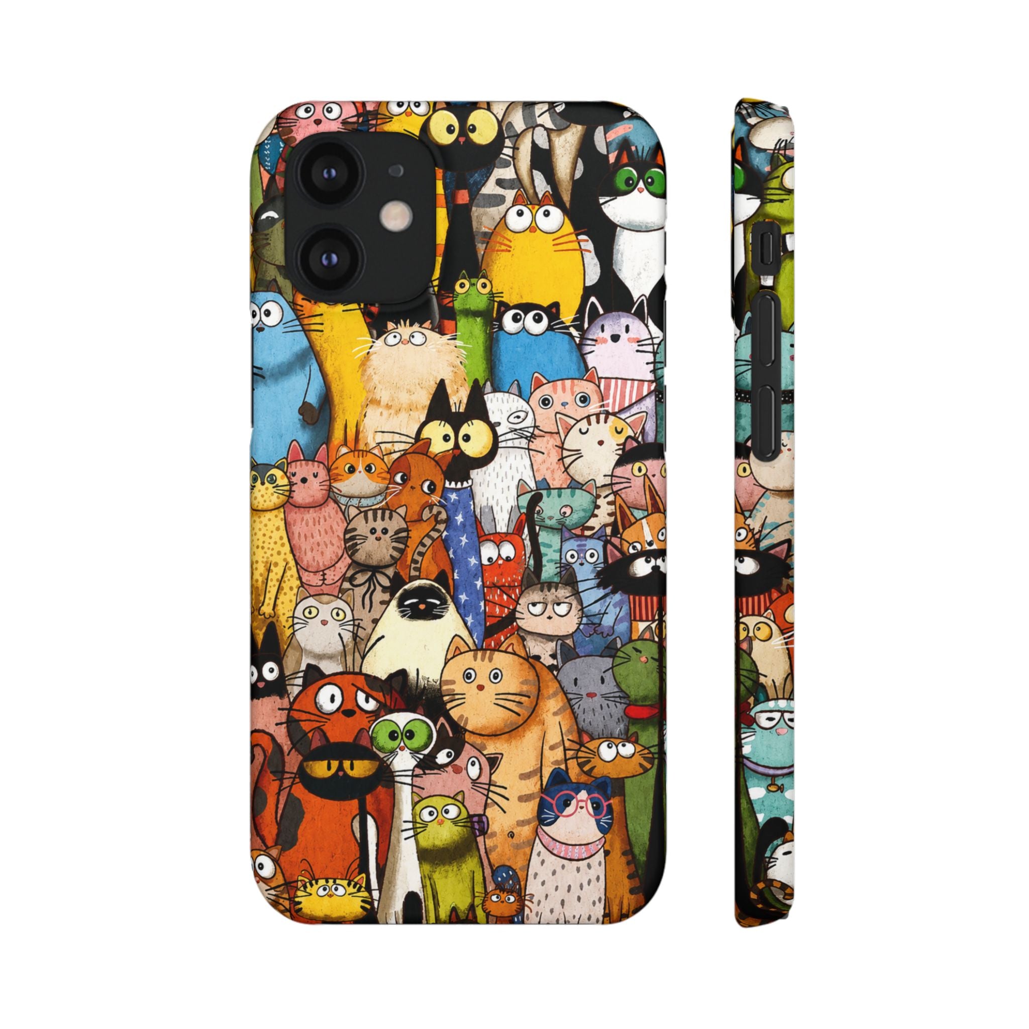 Cute Cat Pattern Phone Case