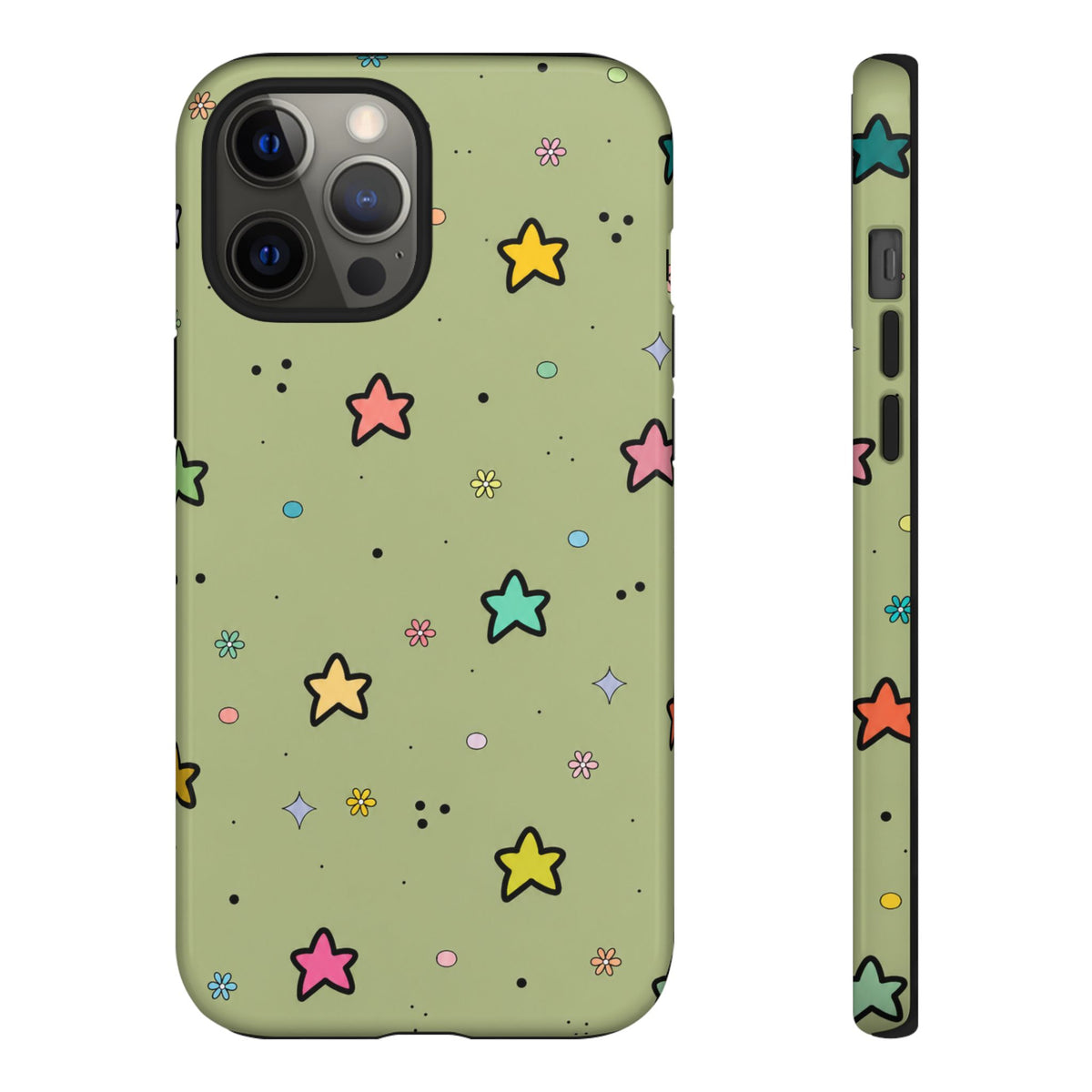 Cosmic Star Doodle Phone Case
