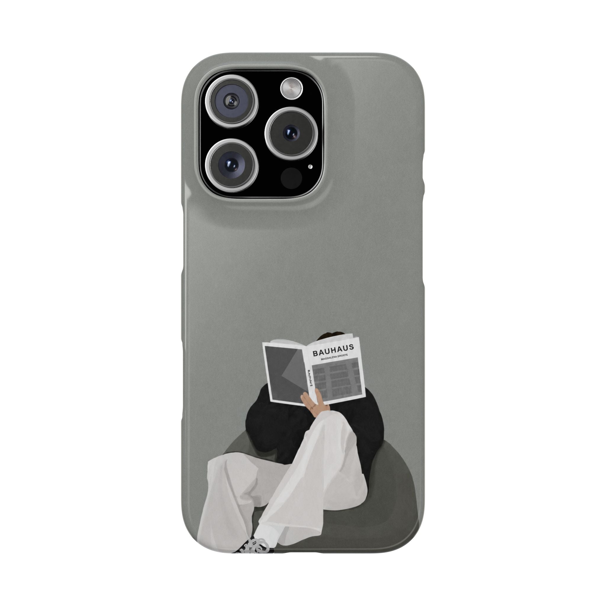 Quiet Pages – Minimalist Aesthetic Phone Case