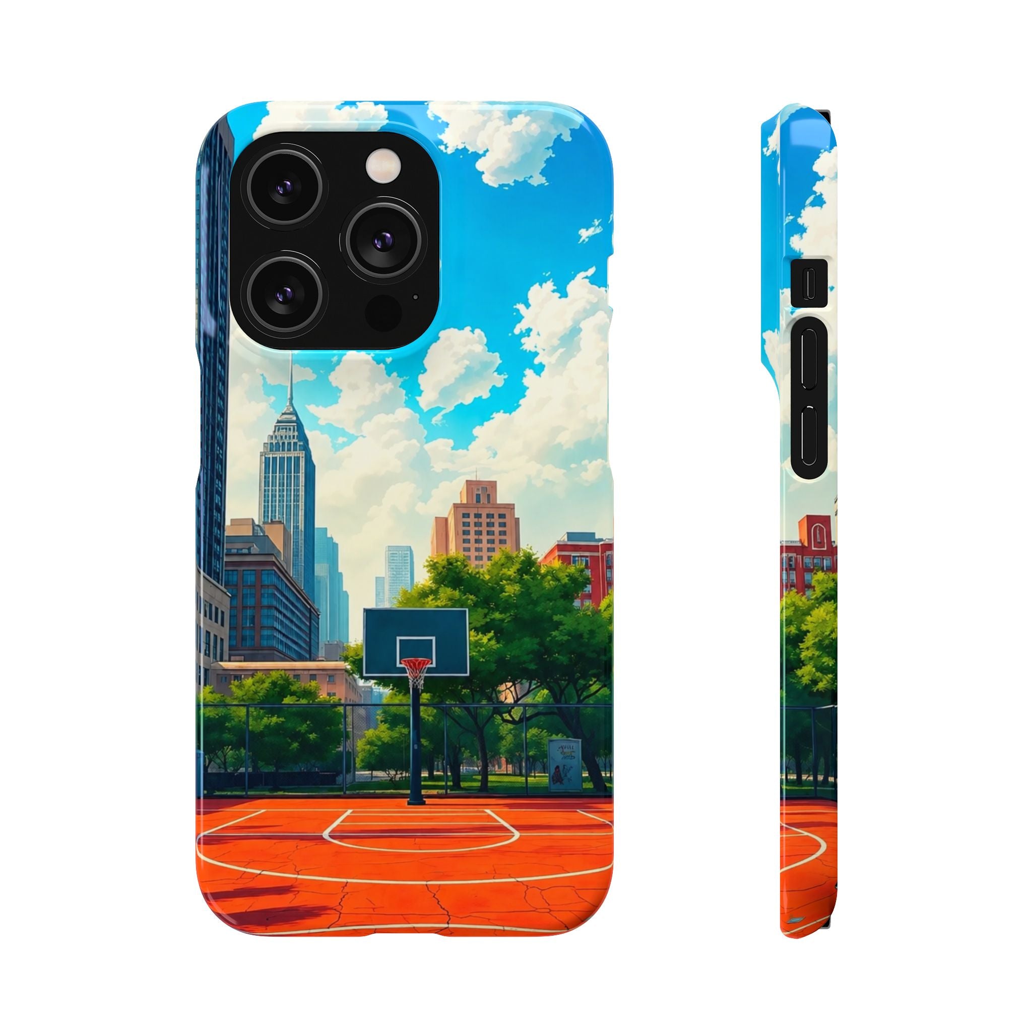 Urban Basketball Court Phone Case