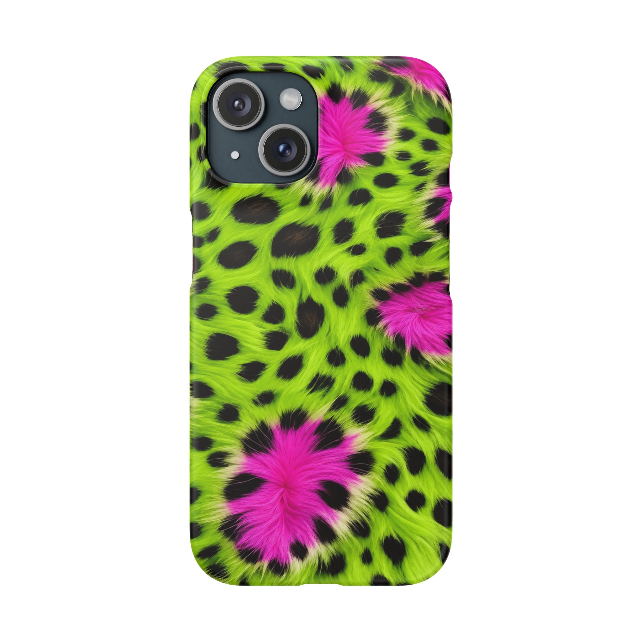 Neon Leopard Phone Case