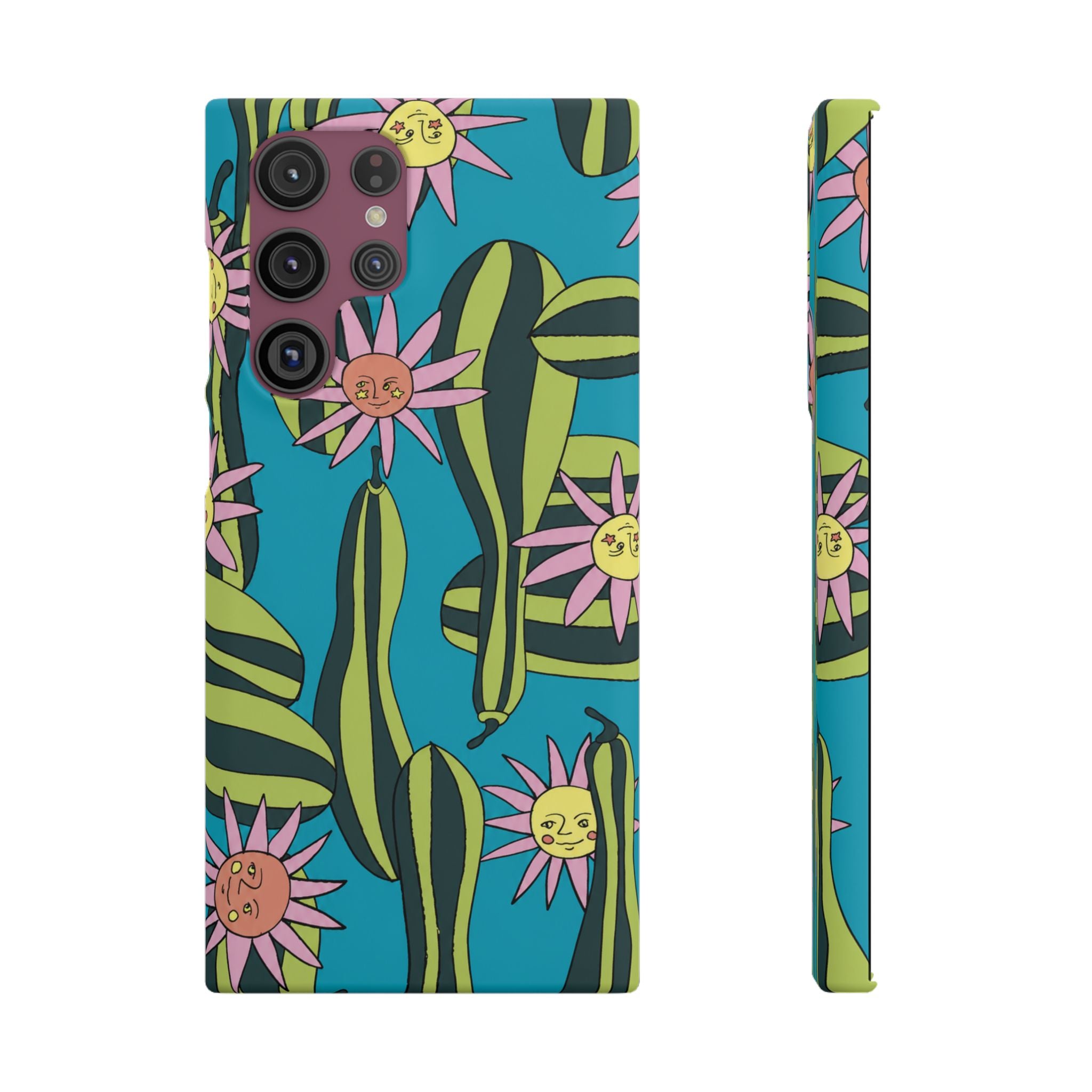 Whimsical Floral Garden Phone Case