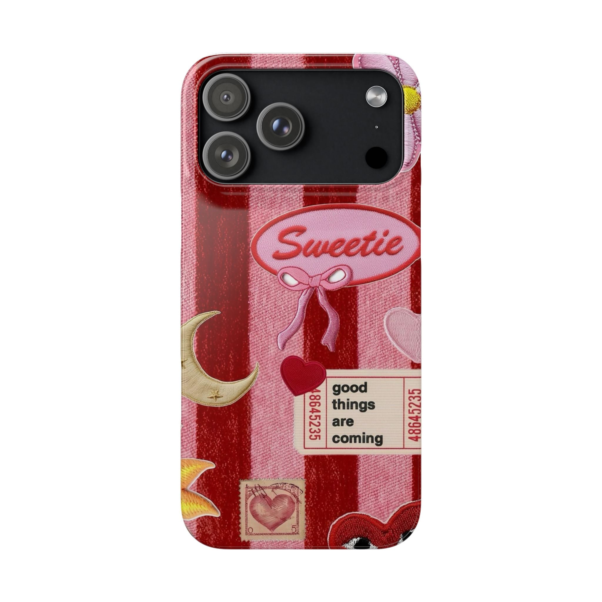 Coquette Patch Phone Case