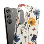 Wildflower Sketch Phone Case