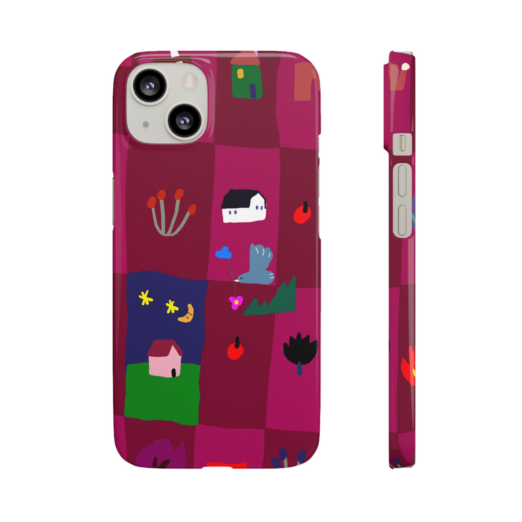 Whimsical Village Phone Case