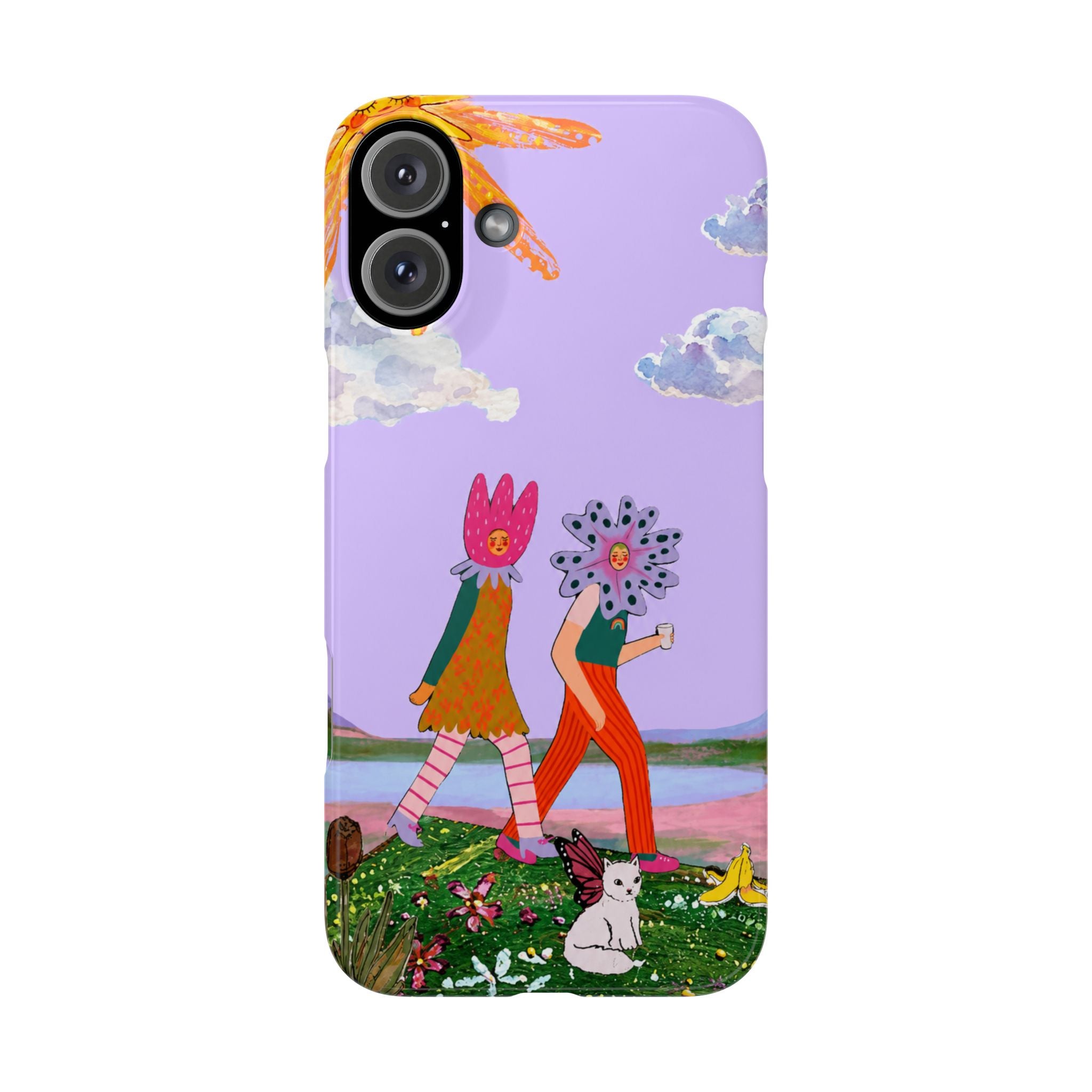 Floral Friends Phone Case