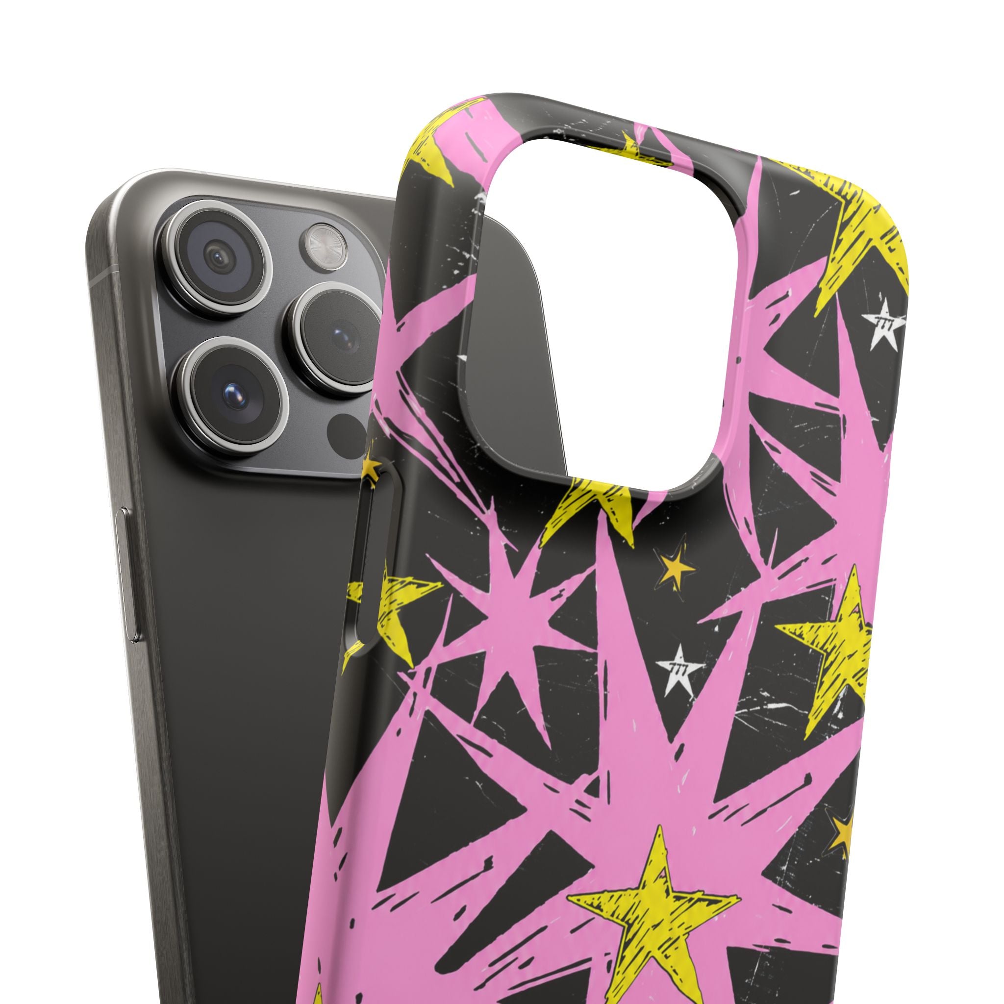 Pink Starburst Phone Case