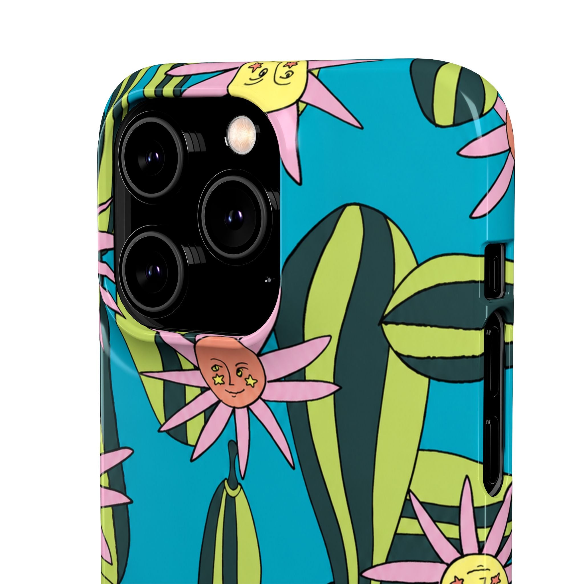 Whimsical Floral Garden Phone Case